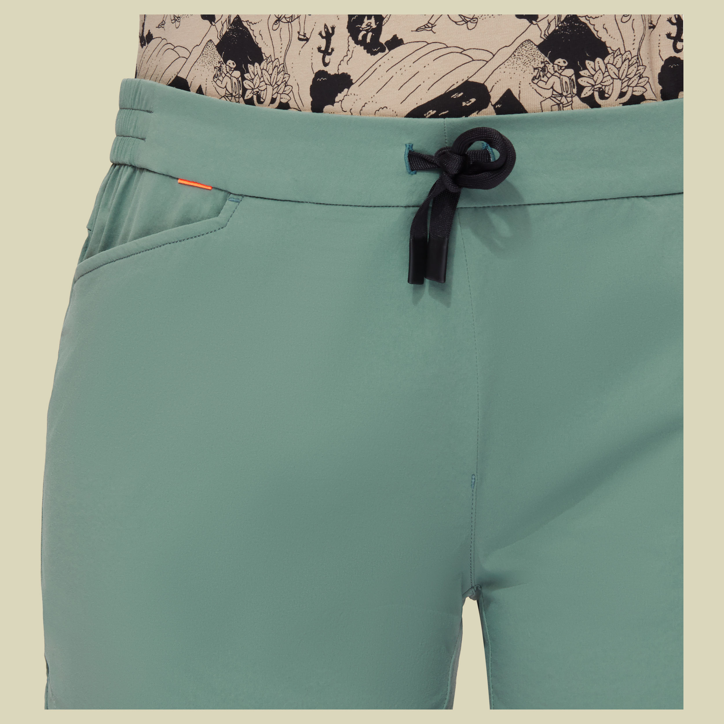 Massone Light Shorts Women Größe 34 Farbe dark jade