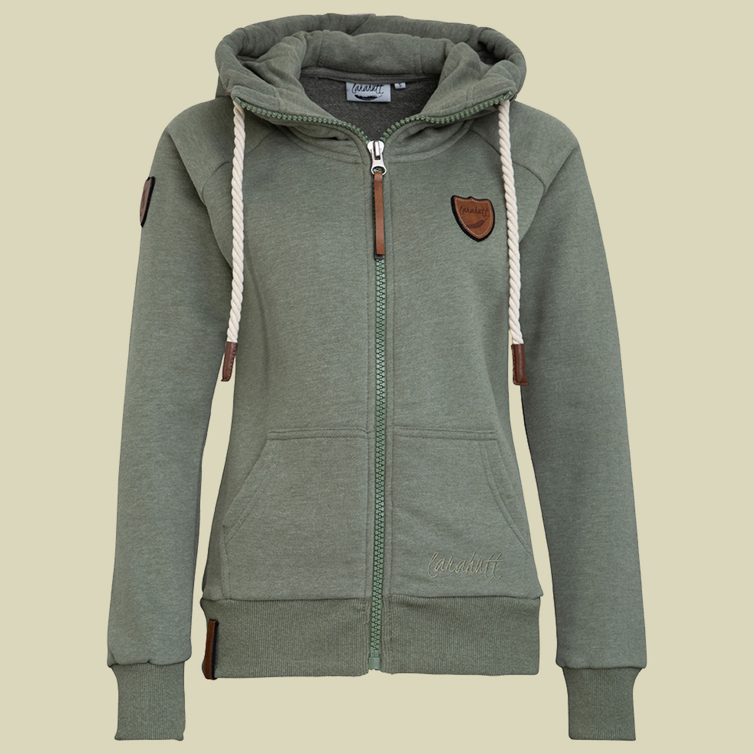 Sweatjacke Women Größe M  Farbe grün