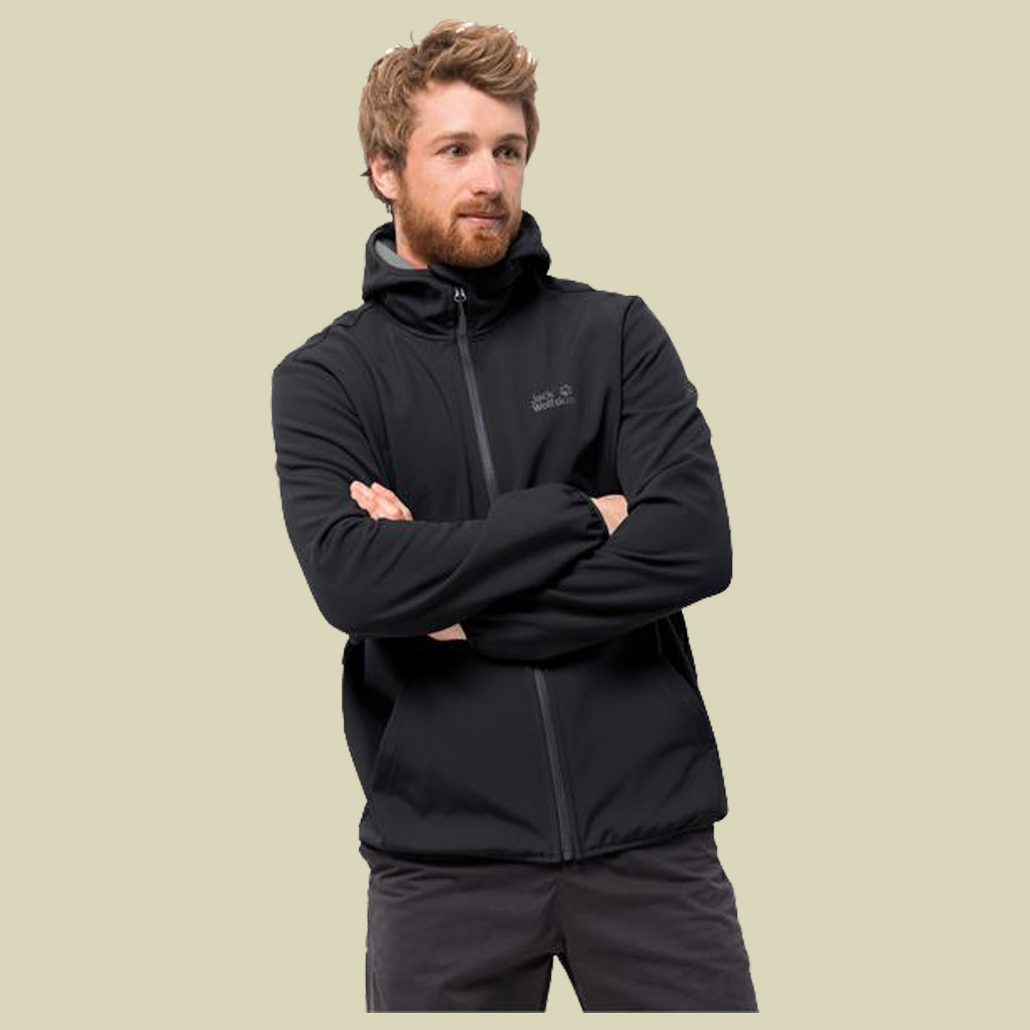 Essential Peak Jacket Men Größe XXL Farbe black