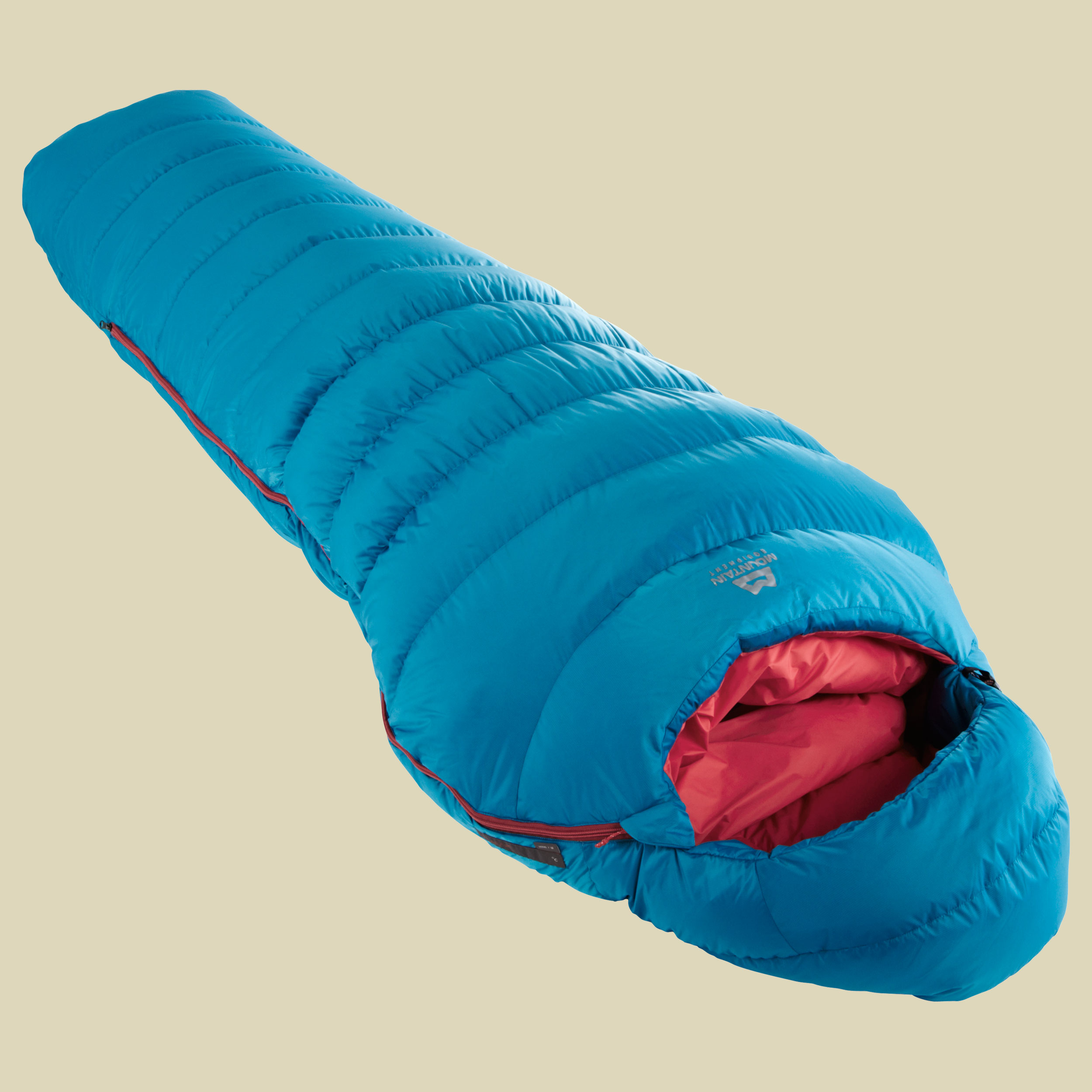 Classic 500 Women bis Körpergröße Schlafsack 170 cm cm Farbe neptune, Reißverschluss Schlafsack rechts