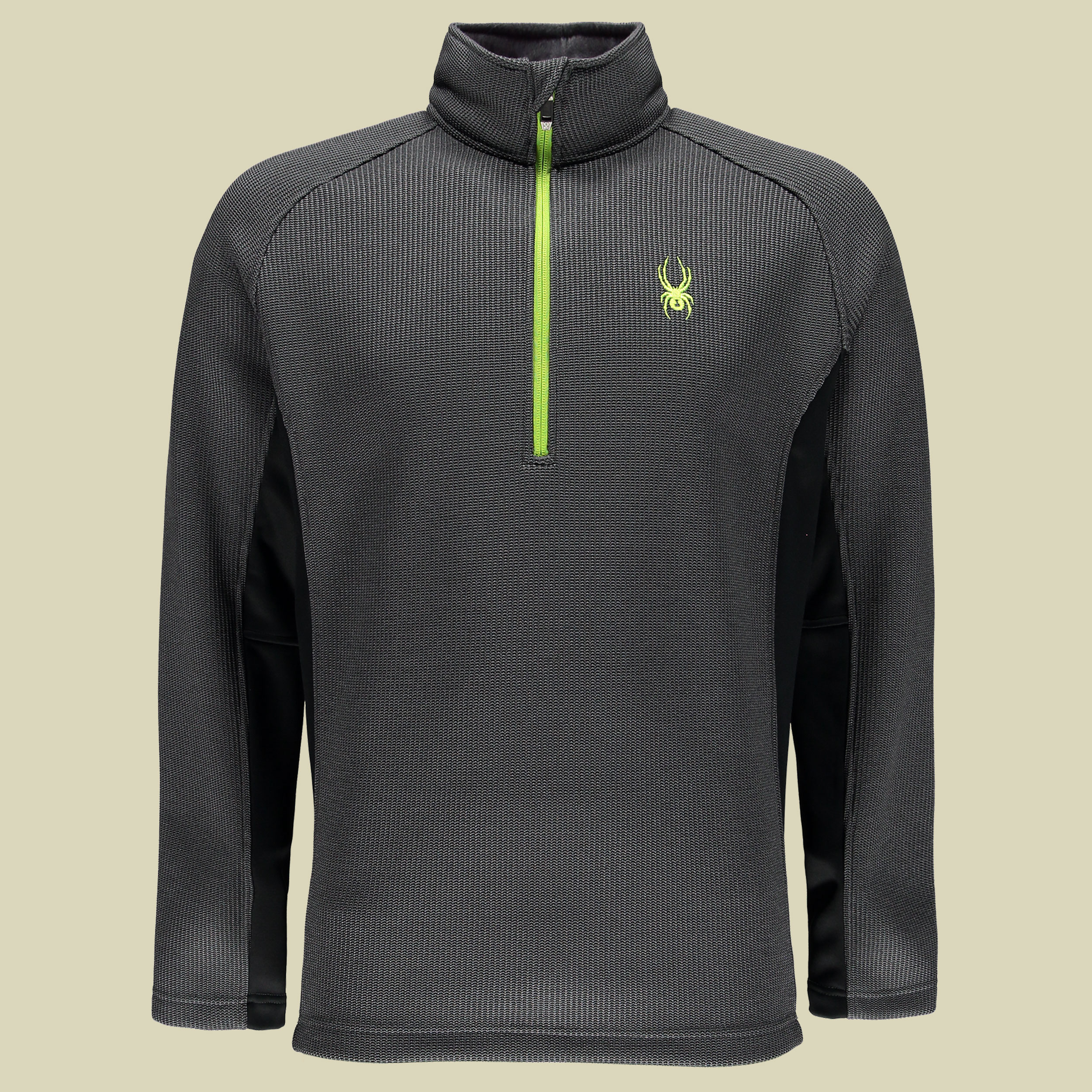 Outbound Half Zip Tailored Mid WT Core Sweater Men Größe M Farbe polar/black/theory green
