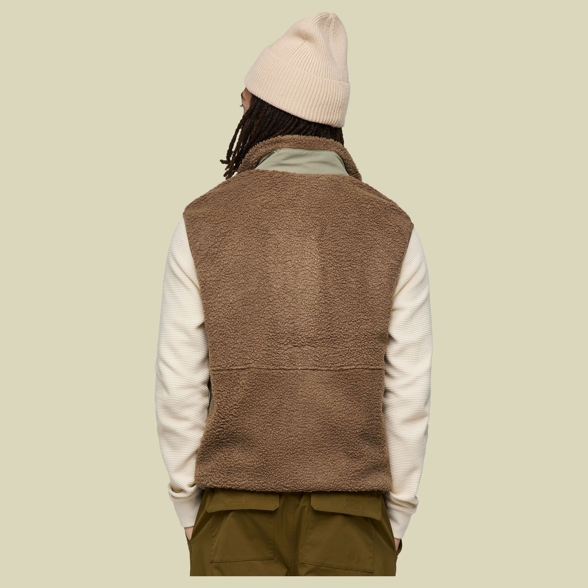 Bacano Fleece Vest Men S braun - dune