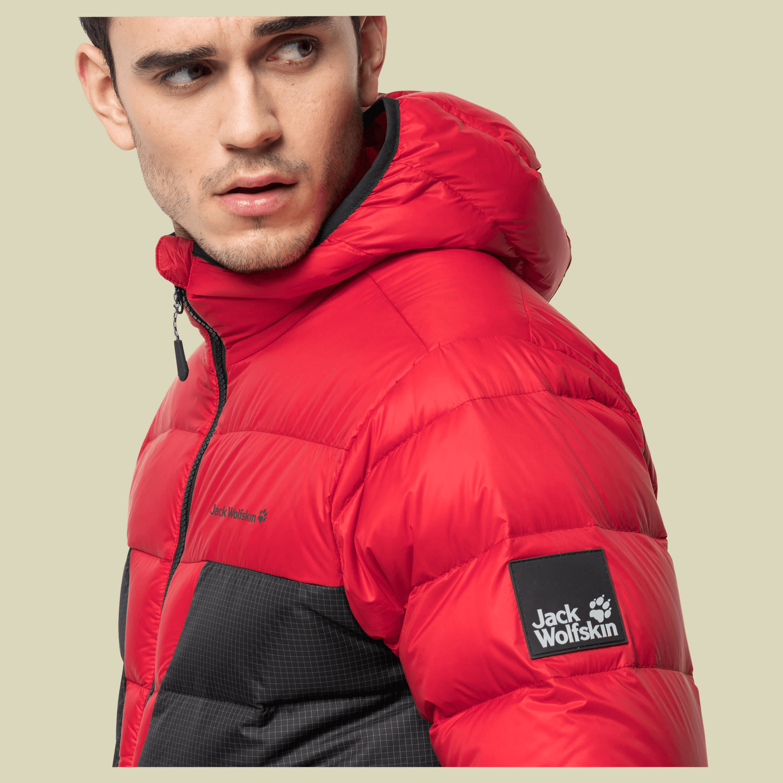 DNA Tundra Hoody Men Größe XL Farbe red lacquer