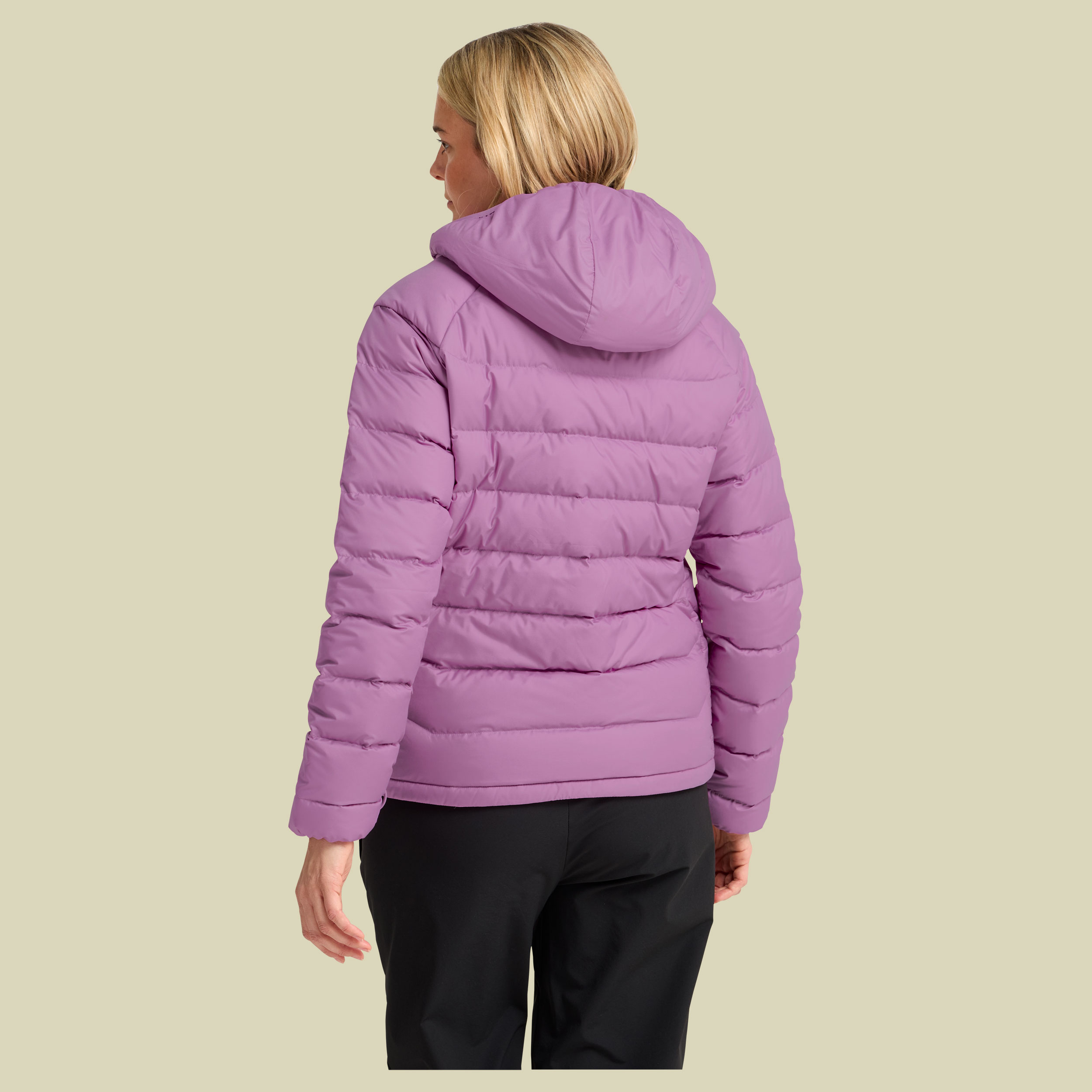 Wild Pass Down Hoody RDS Women XXL lila - vivid orchid