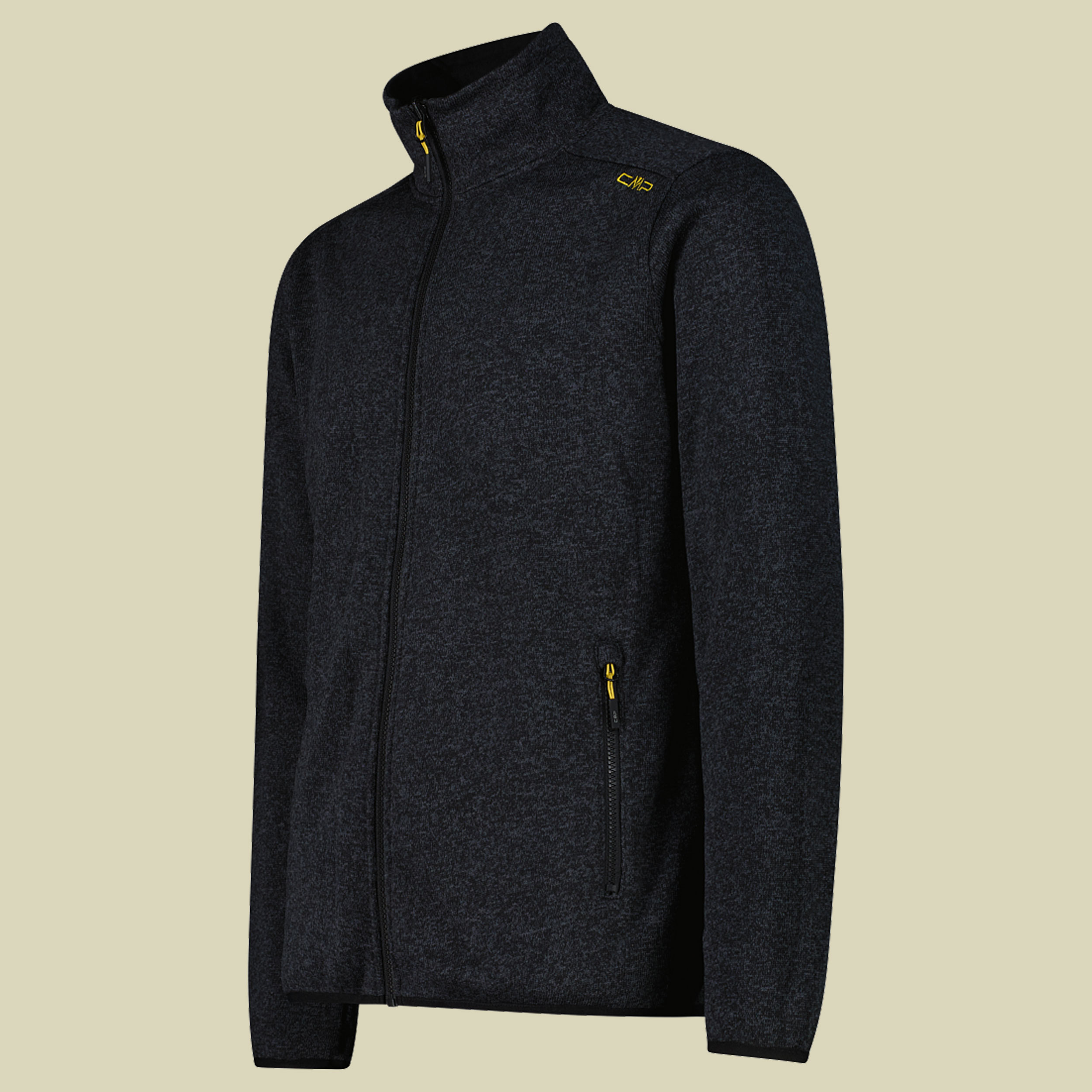 Jacket Zip Hood Detachable Inner Jacket Man 58 grau - Farbe nero anthracite-gold green