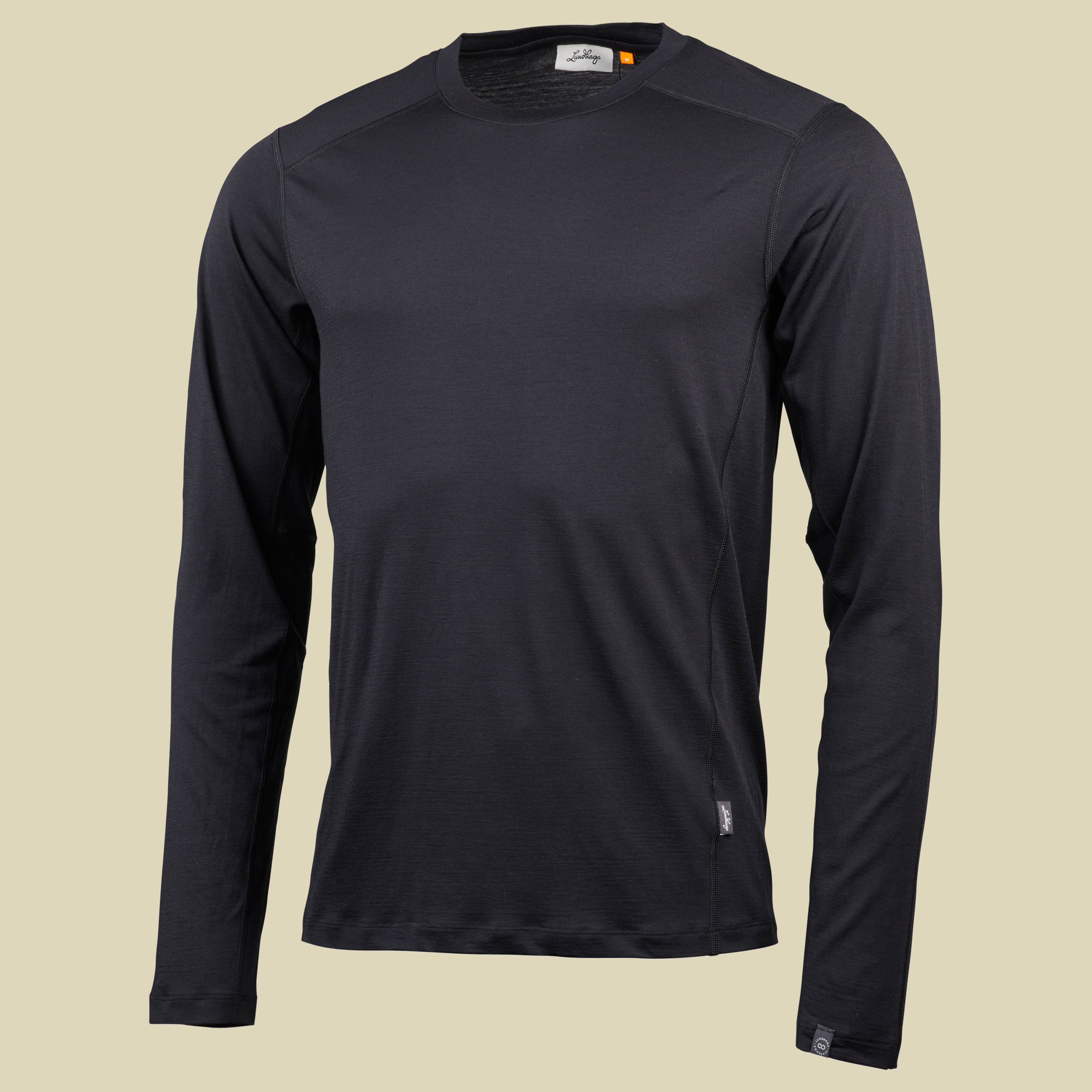Gimmer Merino LT LS Men Größe L  Farbe black