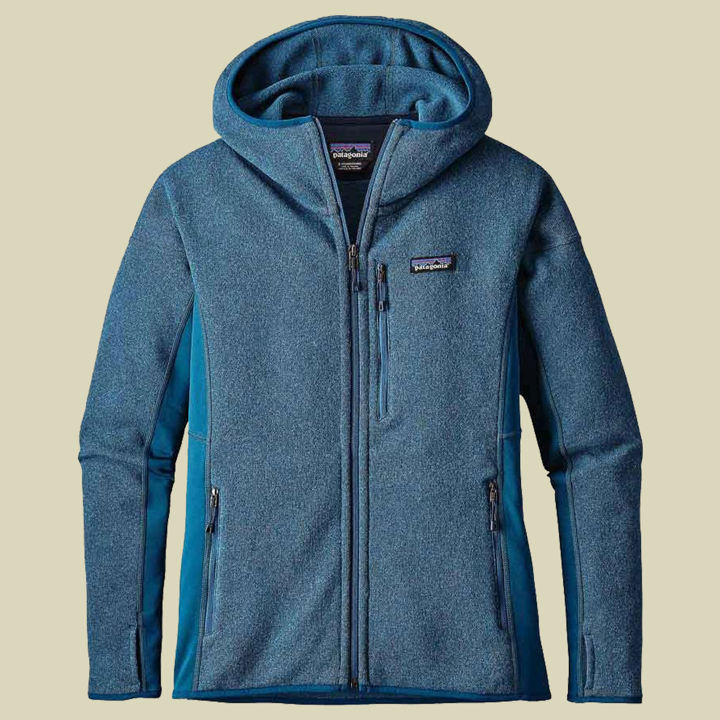 Performance Better Sweater Hoody Women Größe S Farbe big sur blue