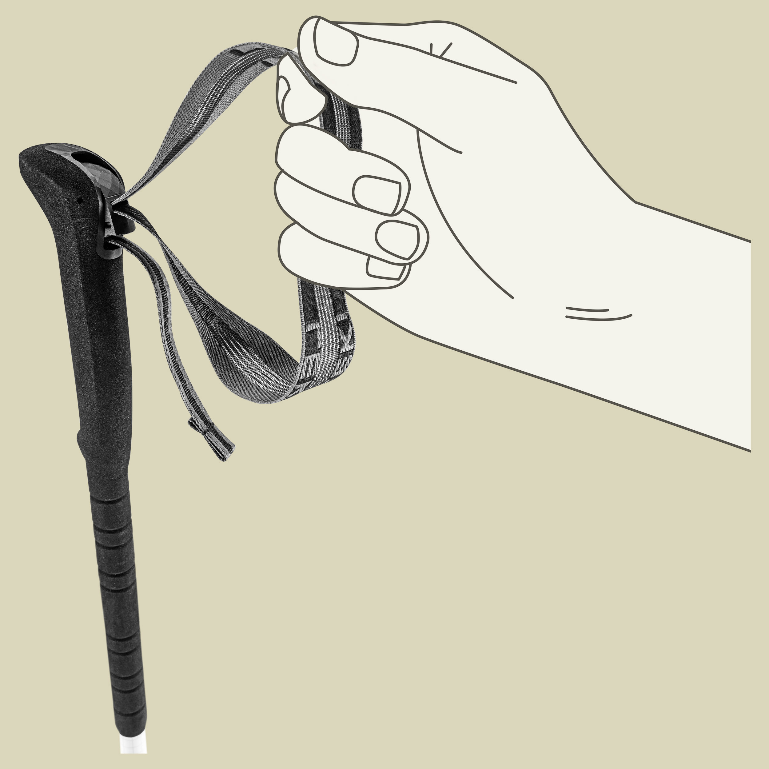 Skytera Carbon Lite Länge 100 - 135 cm Farbe white-black-neonorange