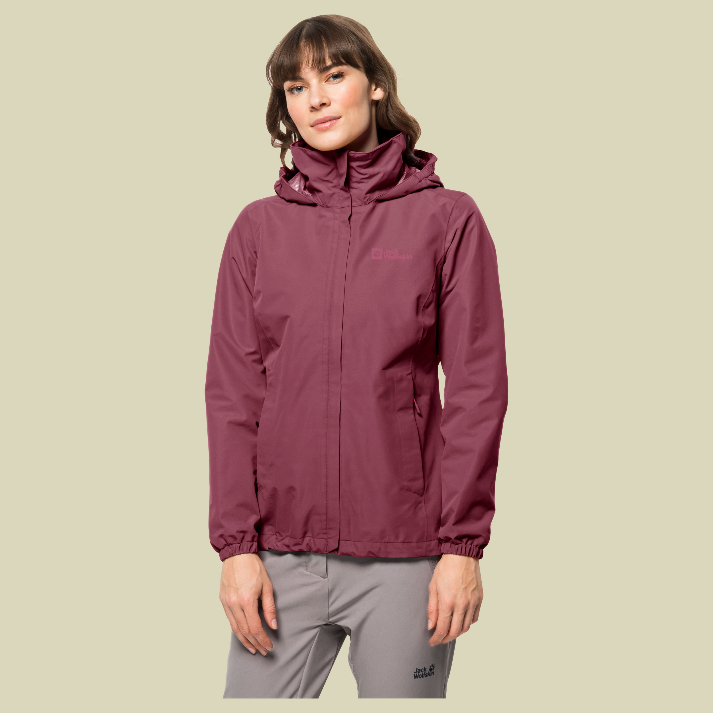 Stormy Point 2L Jacket Women Größe L  Farbe sangria red