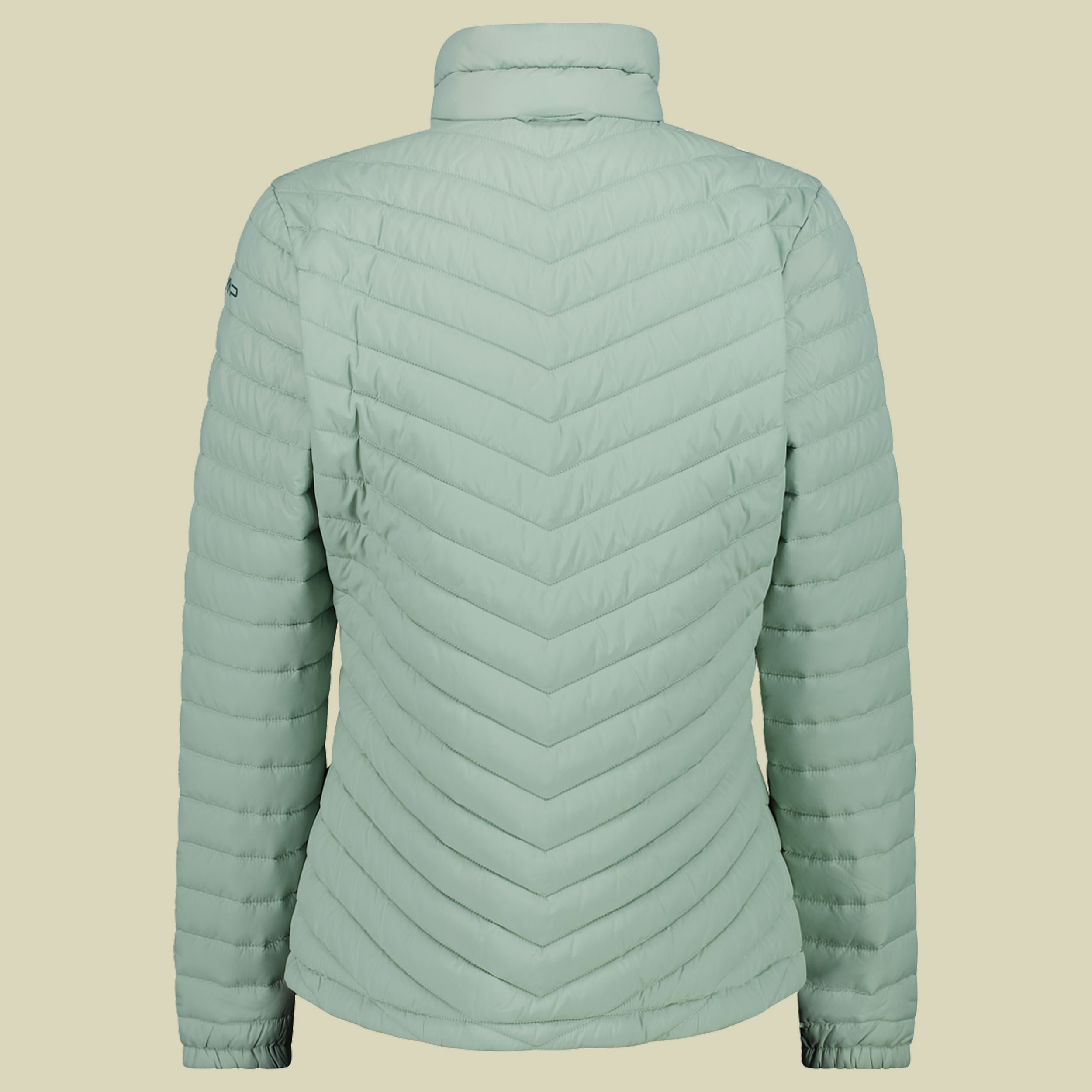 Woman Jacket Zip Hood Detachable Inn. Jacket 46 grün - Farbe trek green