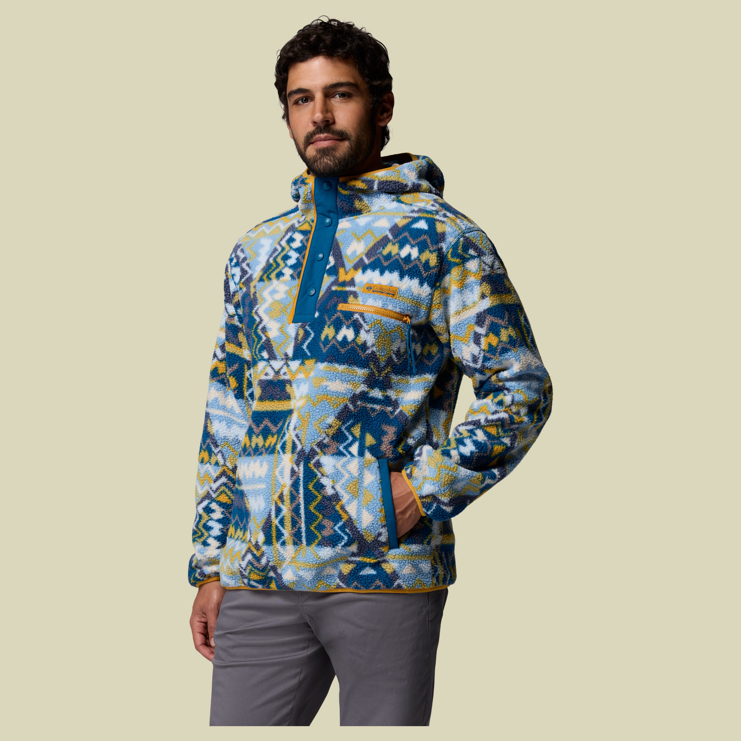 Helveta II Printed Hoodie Men