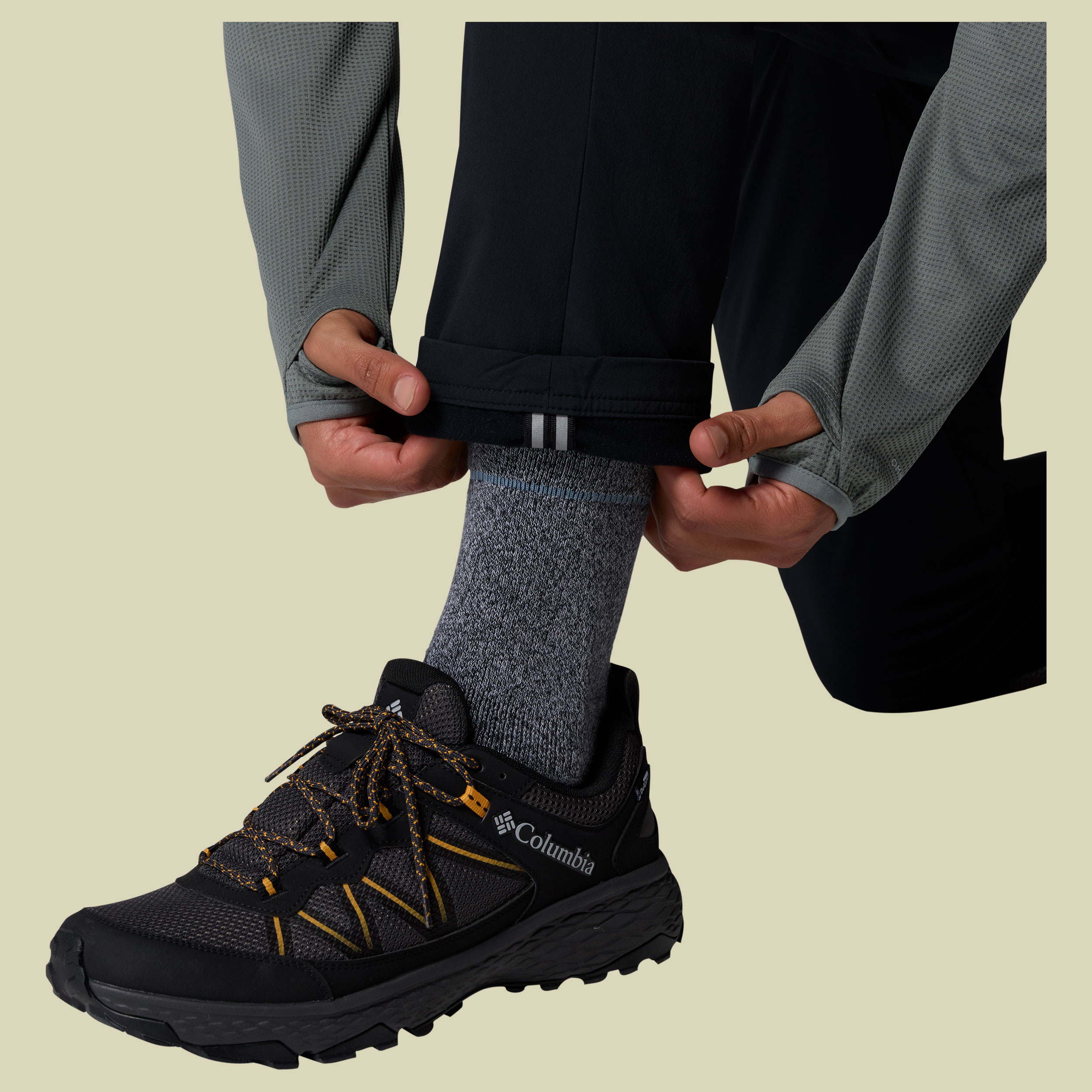 ROC Tech Warm Chino Men 38/32 schwarz - black