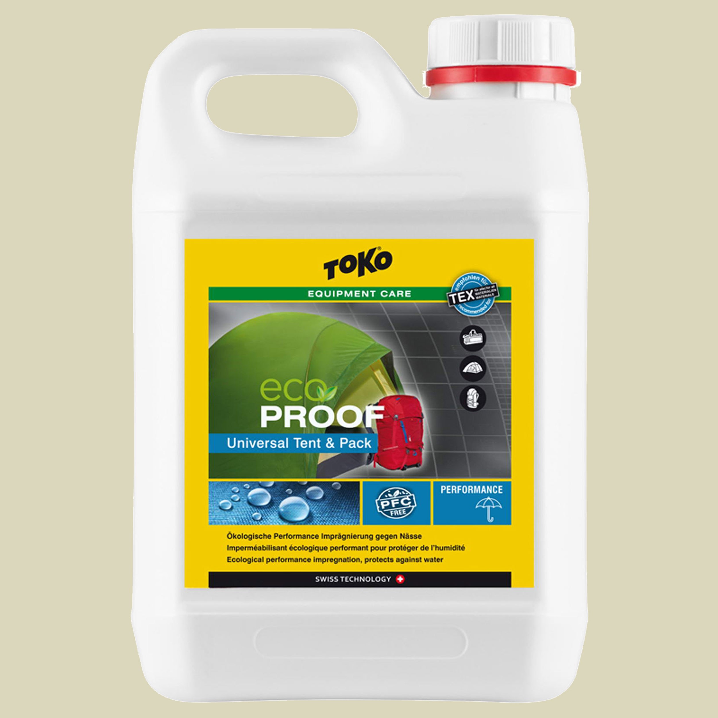 Eco Universal Tent & Pack 2500ml Volumen: 2500ml