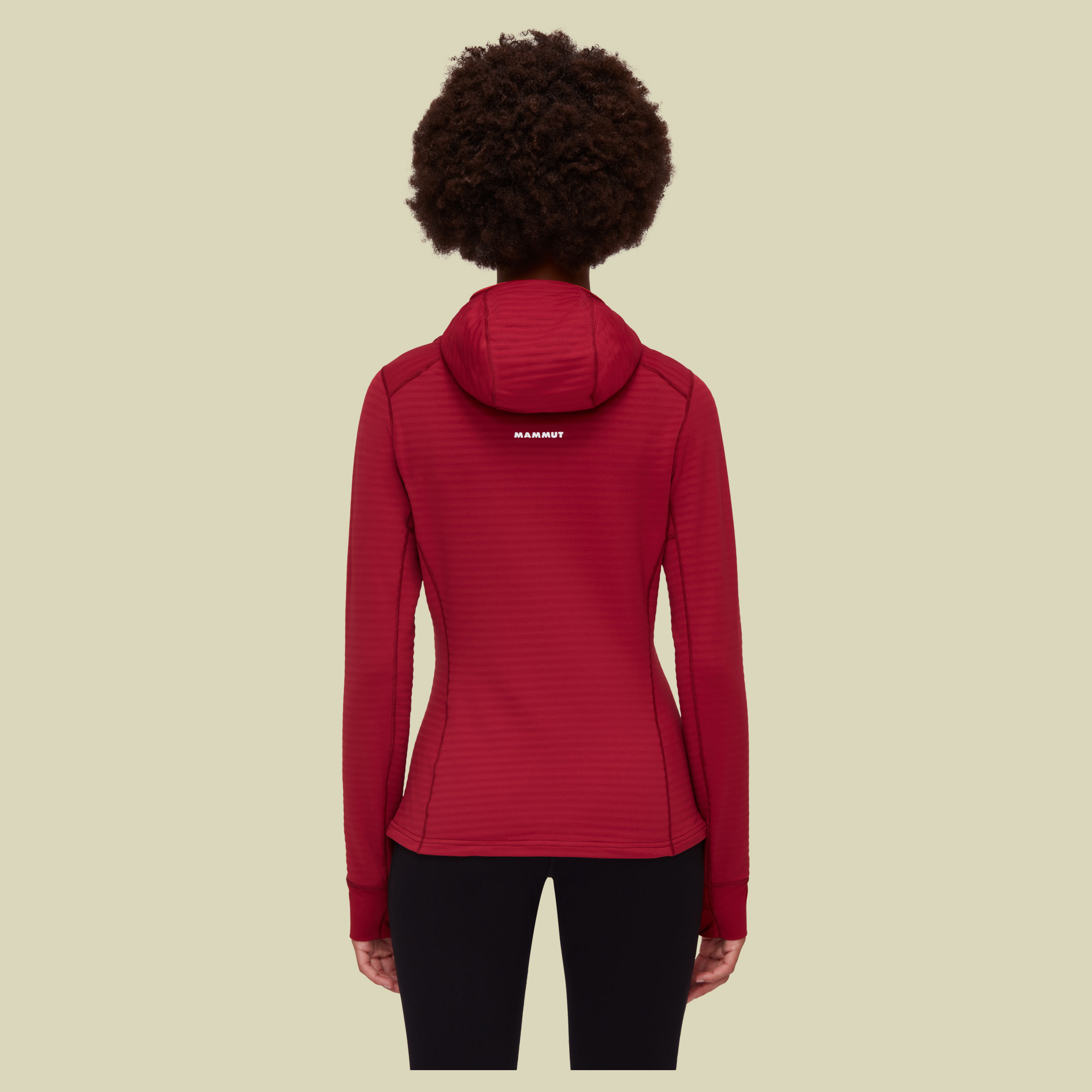 Aconcagua Light ML Hooded Jacket Women Größe M  Farbe blood red