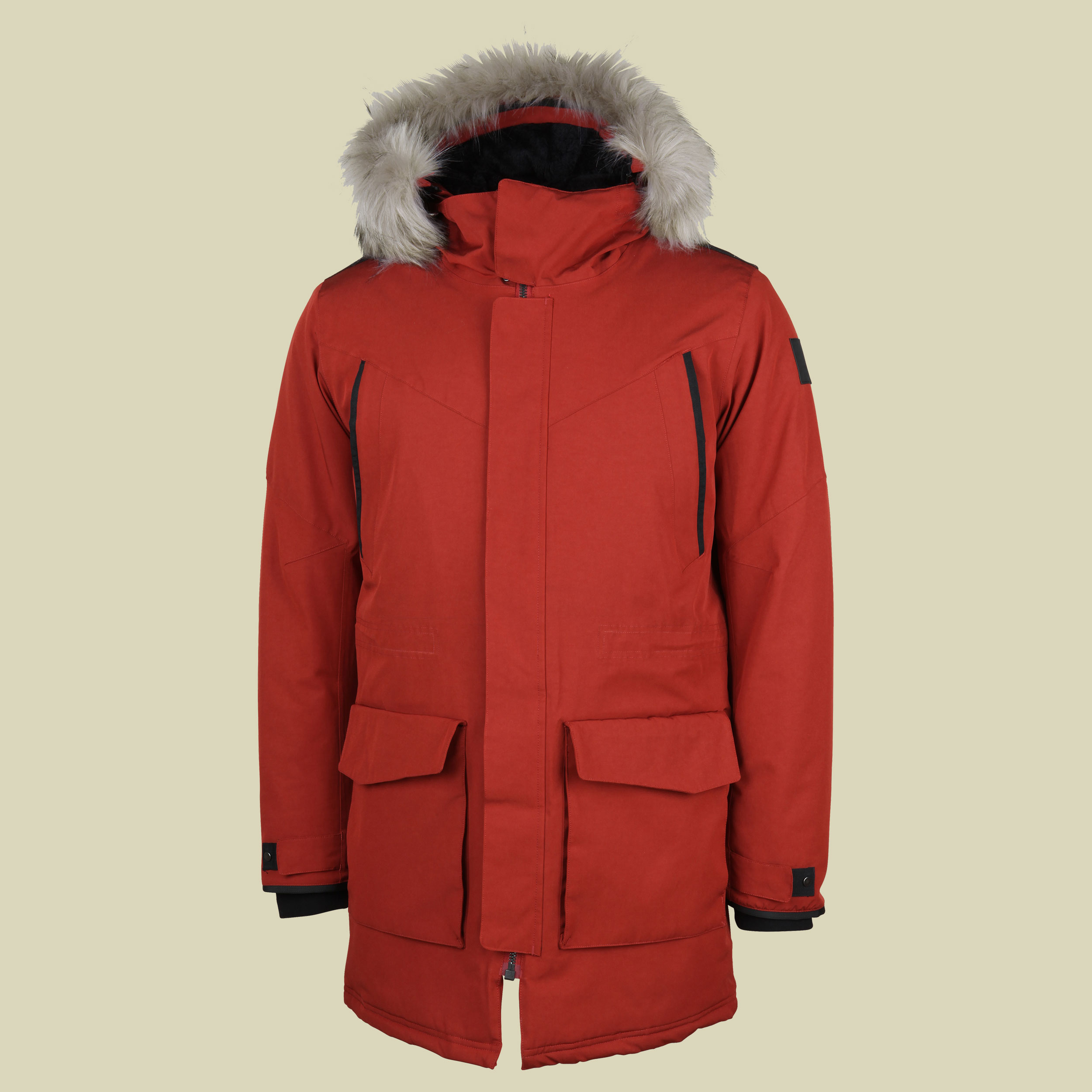 Nordic Herren Parka  Größe XL Farbe red henna 668