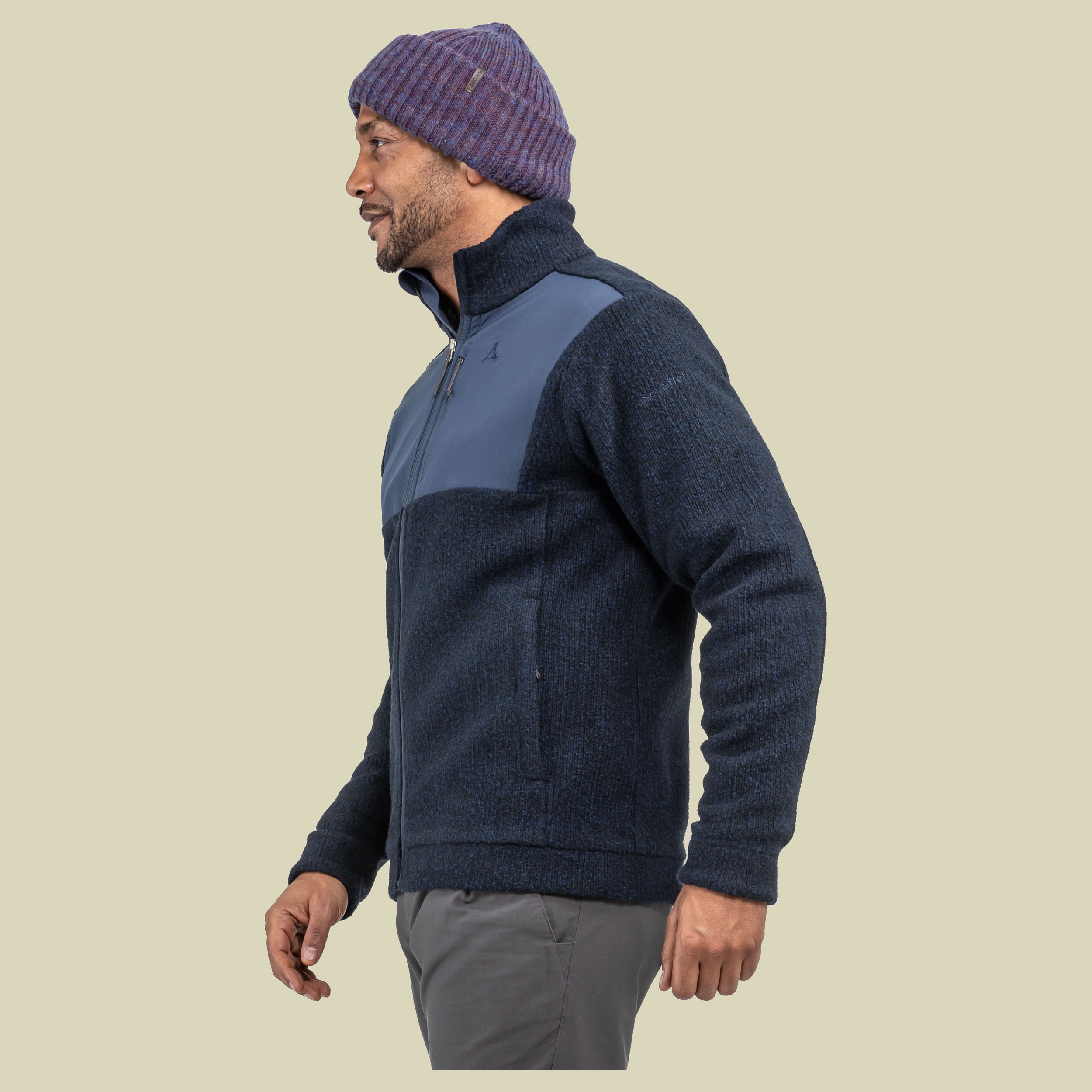 Fleece Jk Style Canterbury Men 58 blau - navy blazer