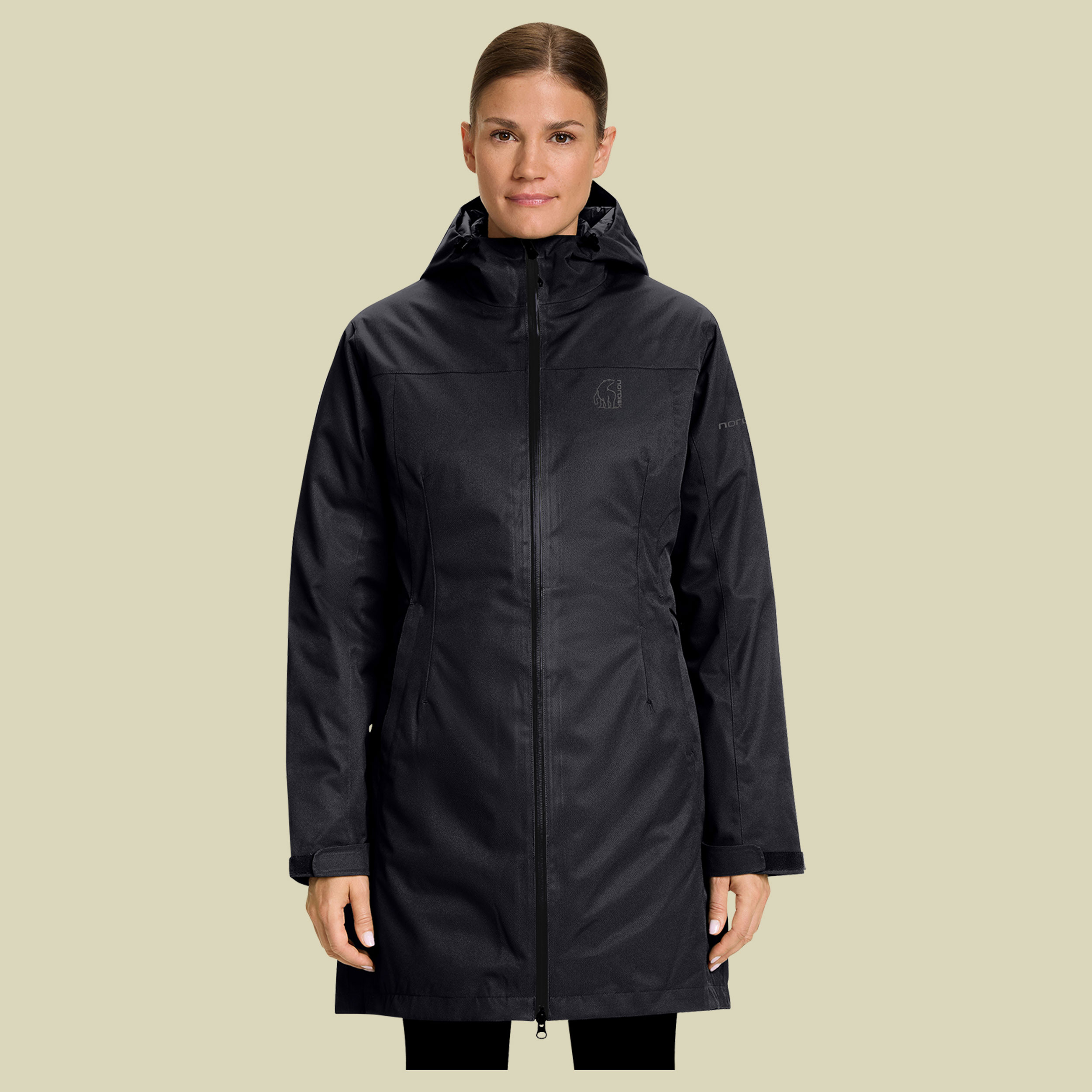 Liz Twin Down Coat Women schwarz XL - cavier black