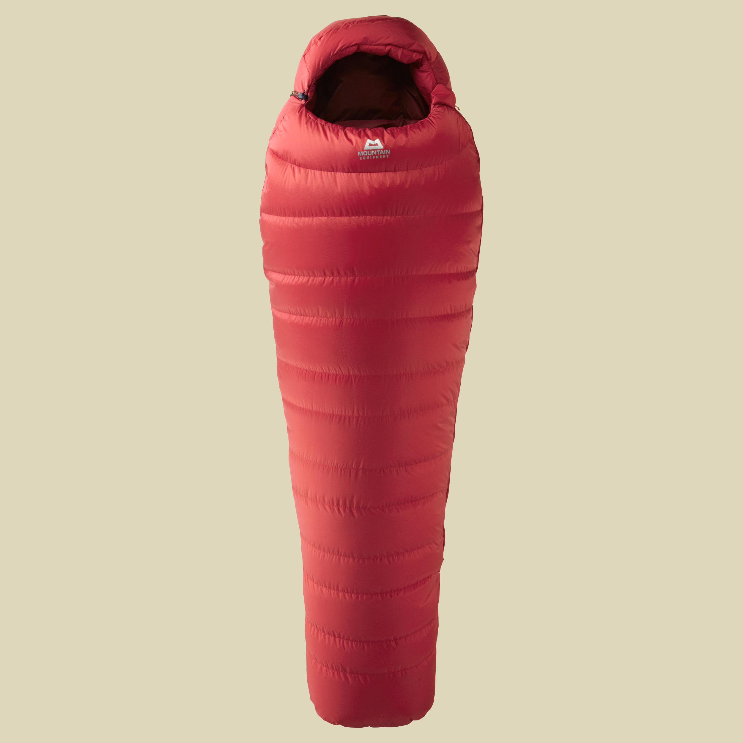 Glacier 300 bis Körpergröße Schlafsack 185 cm cm imperial red, Reißverschluss Schlafsack rechts