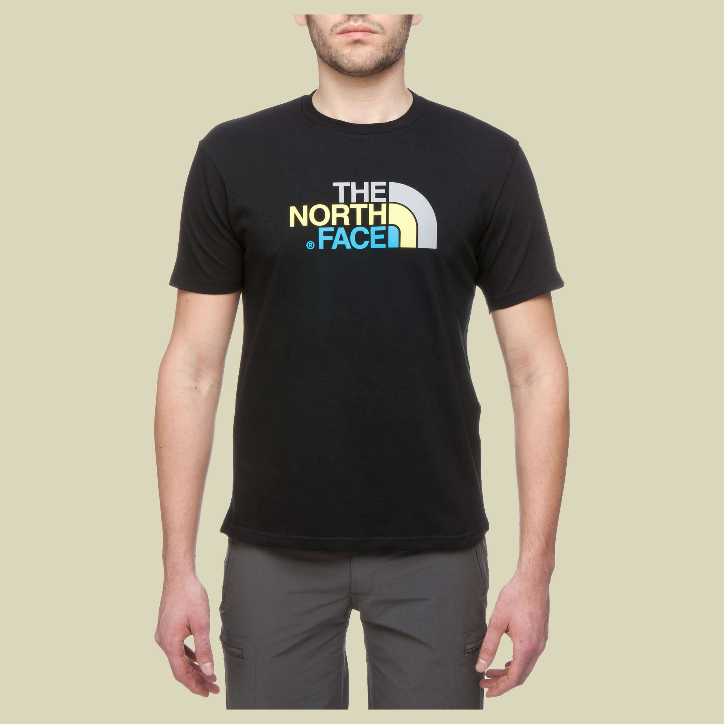 S/S Easy Tee Shirt Men Größe S Farbe black/ludwig blue