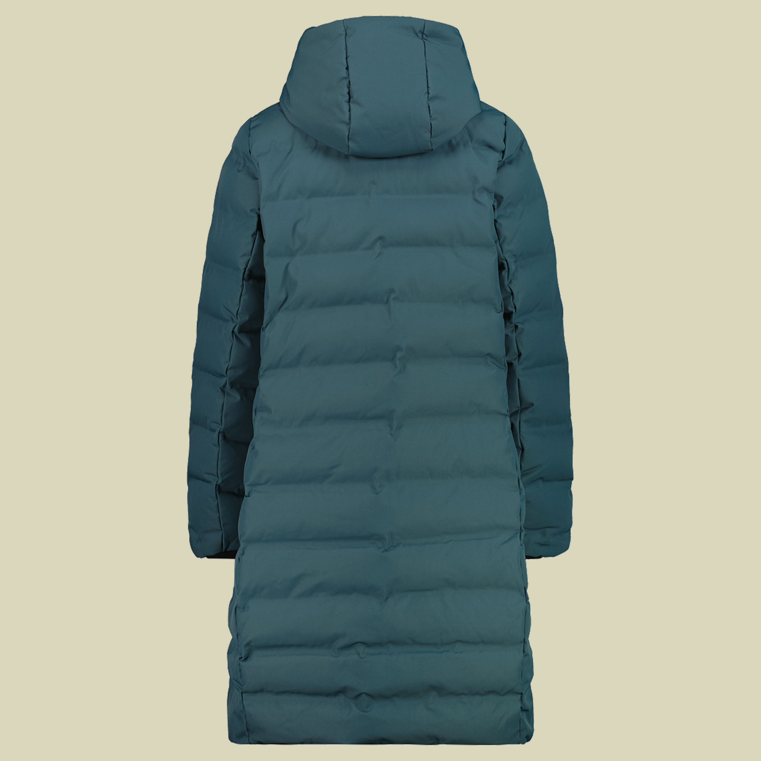 Woman Coat Fix Hood 44 grün - Farbe trek green