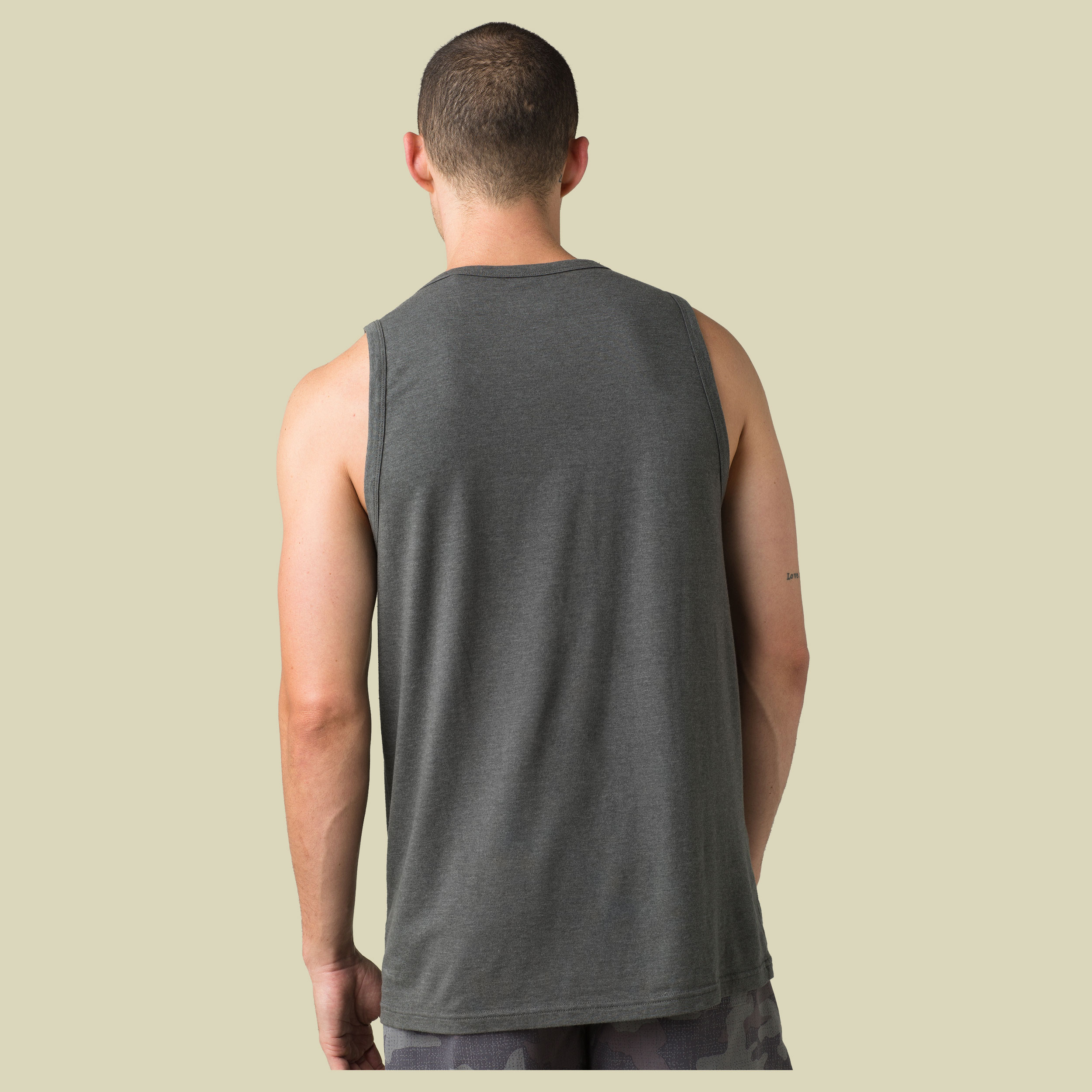 PrAna Tank Men Größe S Farbe charcoal heather