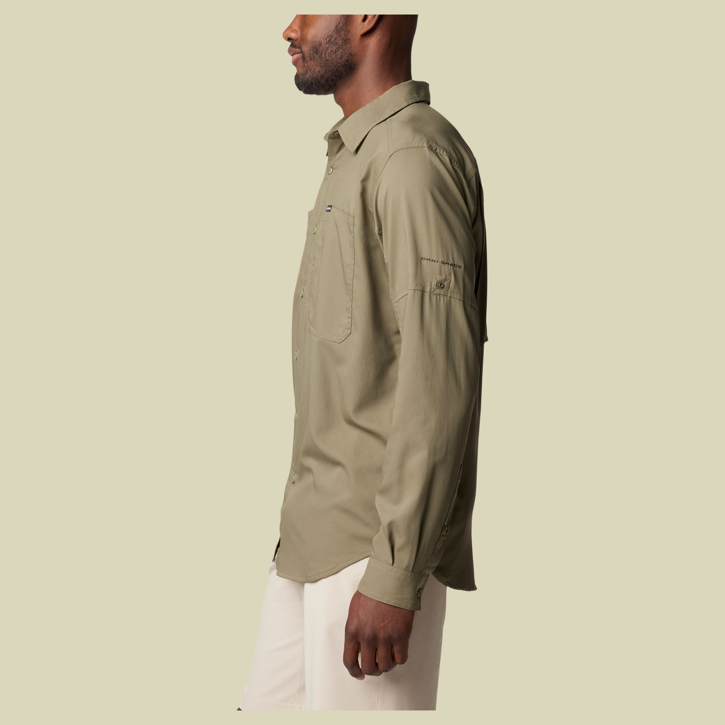 Silver Ridge Utility Lite Long Sleeve Shirt Men Größe L  Farbe stone green