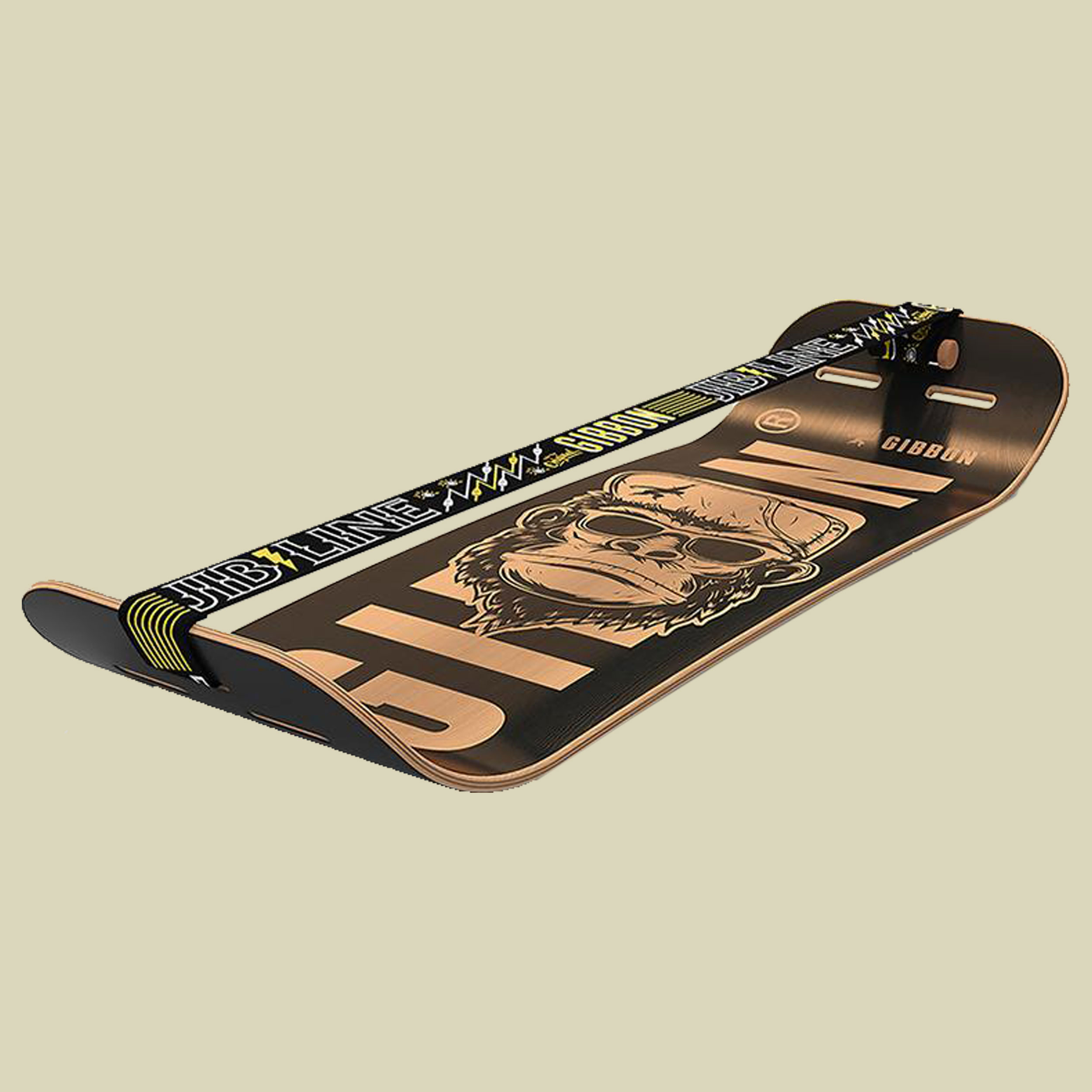 Gibbon Board Set Caesar Jib Farbe: midnight black