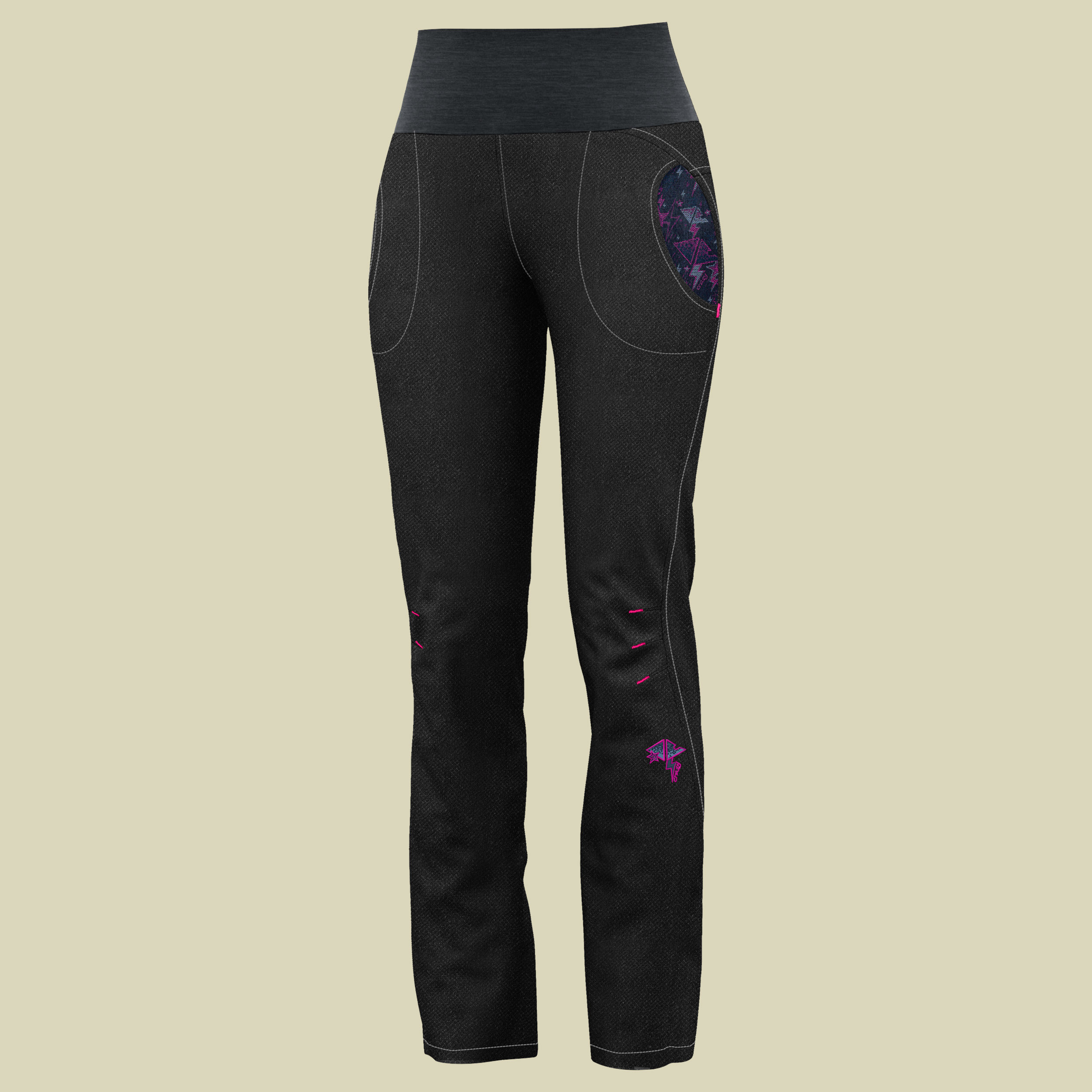 Pant After Women Größe L  Farbe wool effect dark gray