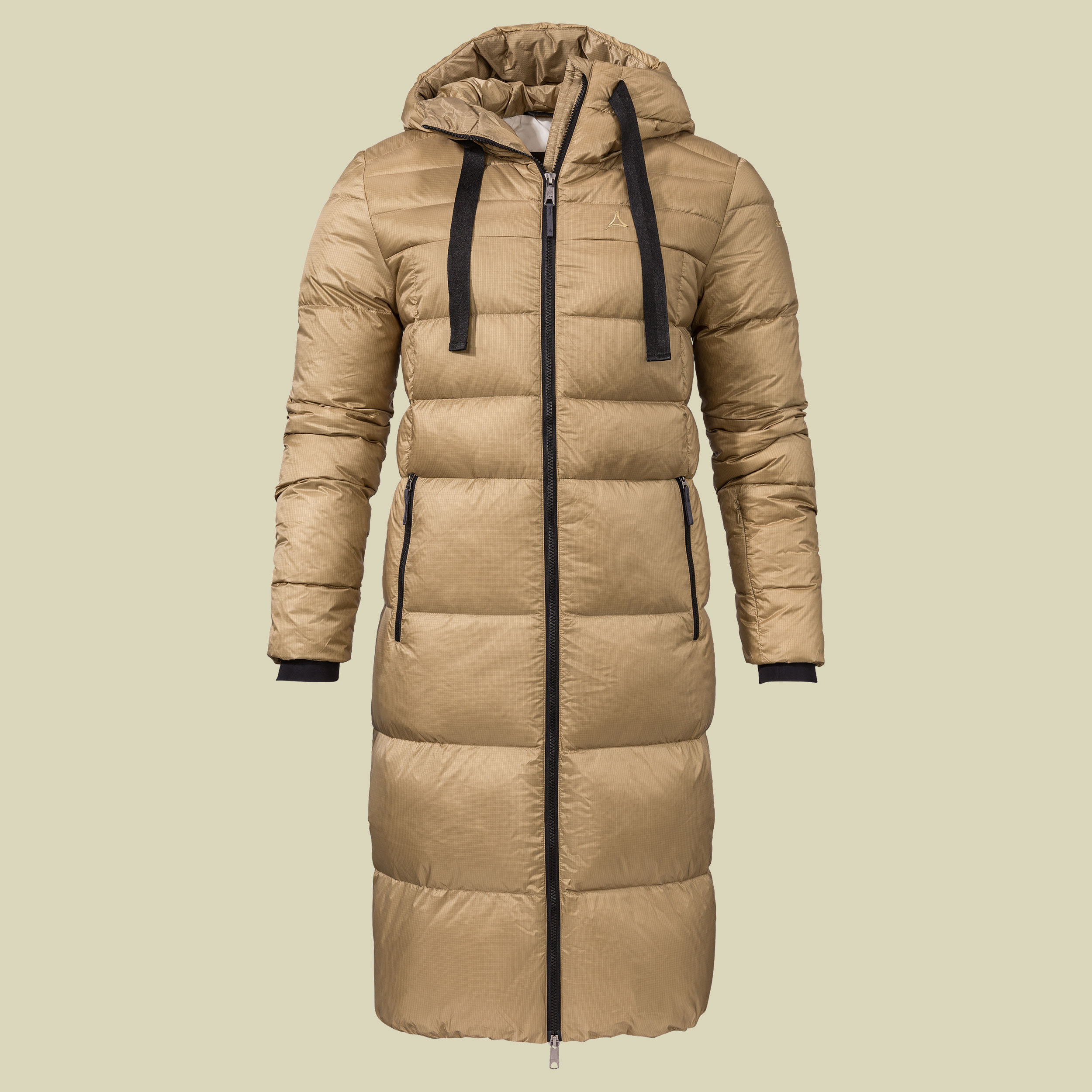 Down Coat Kenosha L Women Größe 36 Farbe sand drift