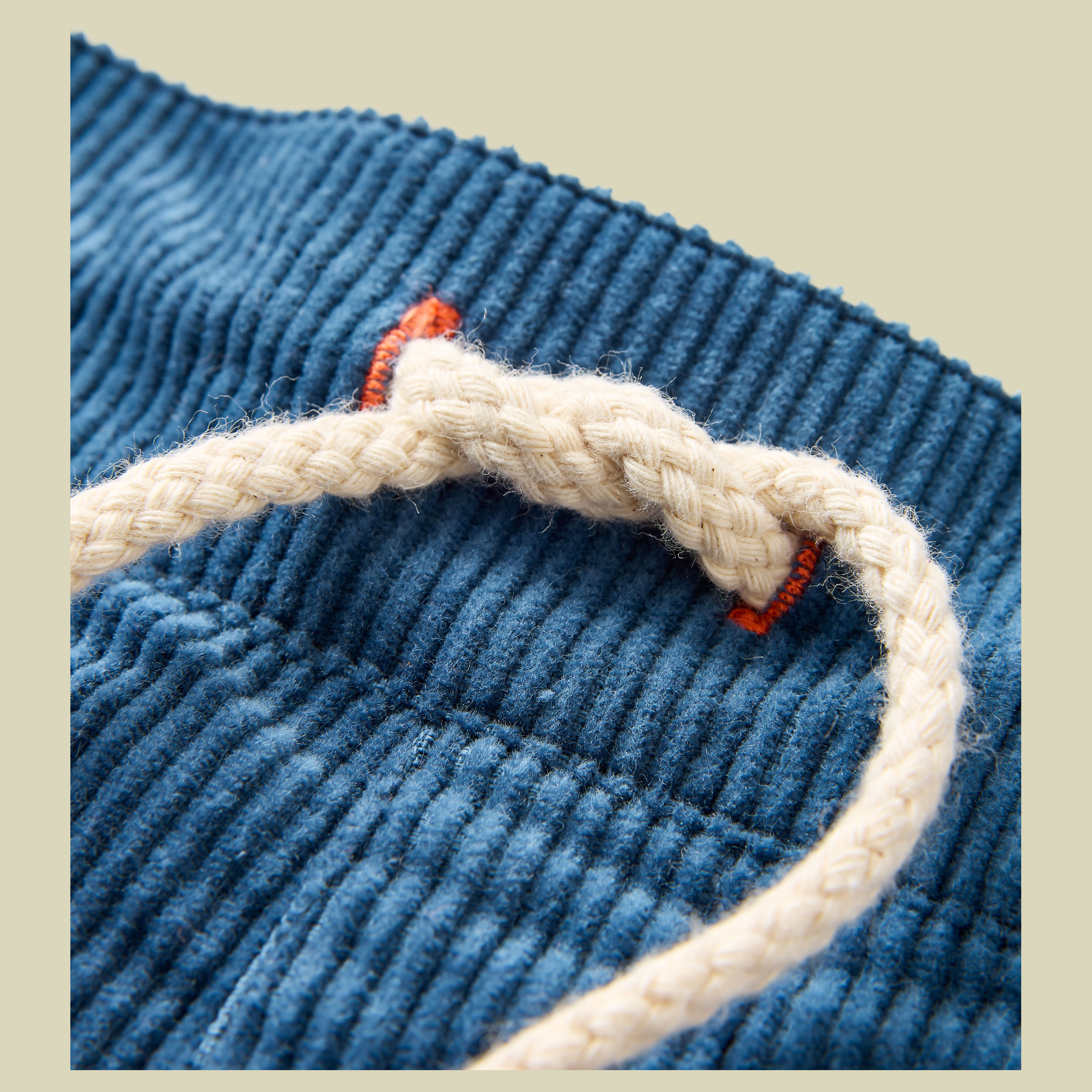 Avian Organic Cord Short Women XS blau - dark denim