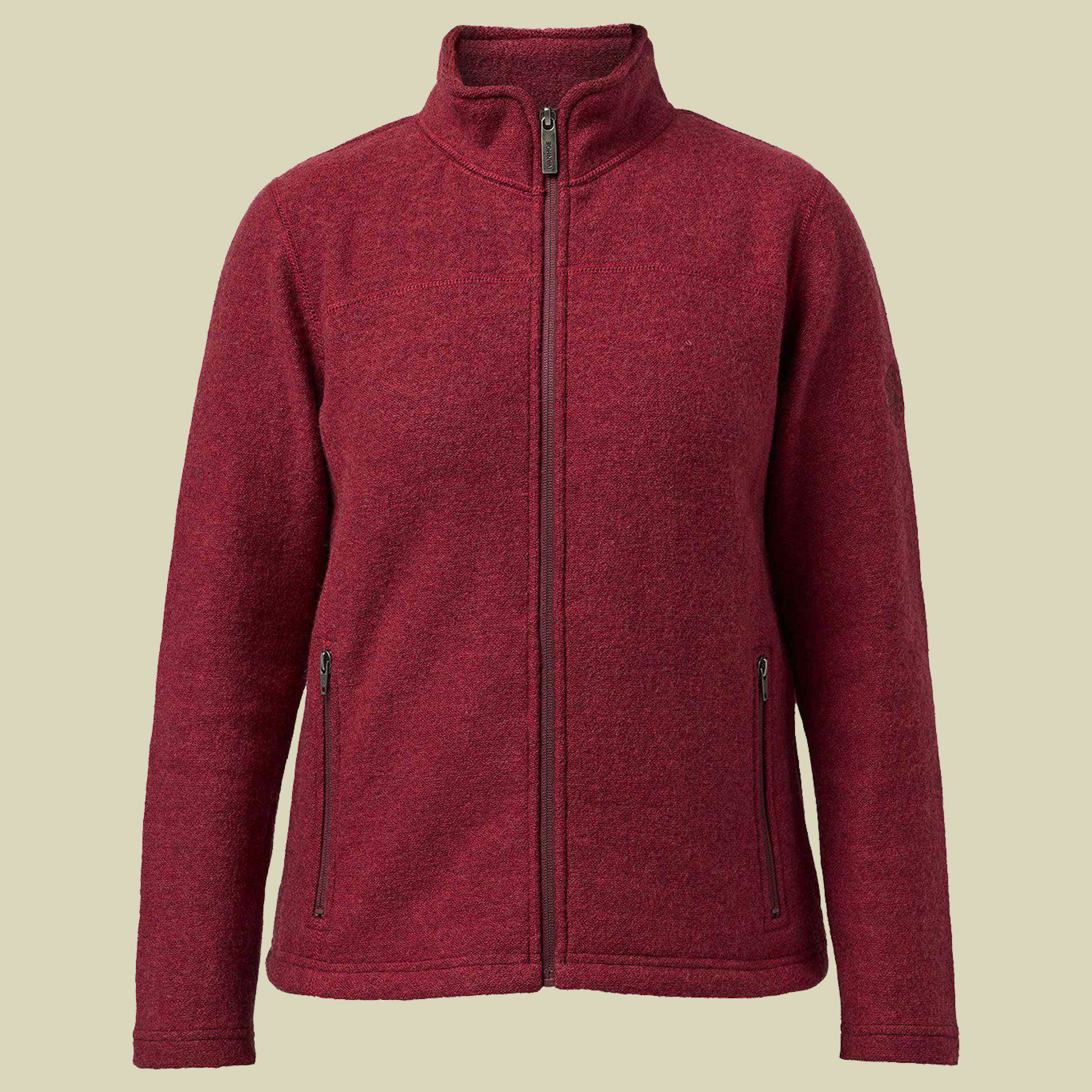 Beata Full Zip Women rot I 44 - deep red
