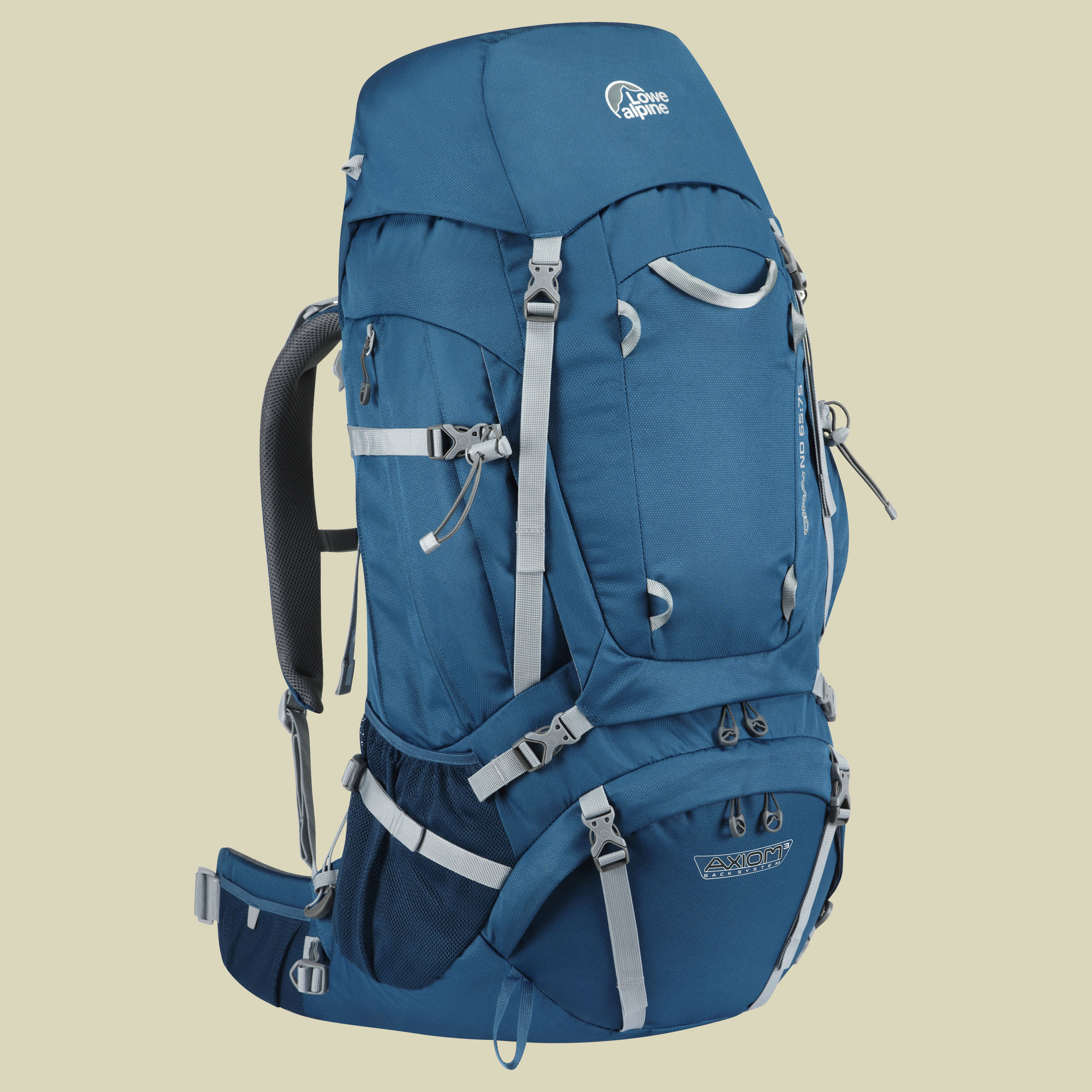 Diran 65:75   Volumen 65 L + 10 L Farbe atlantic blue/zinc