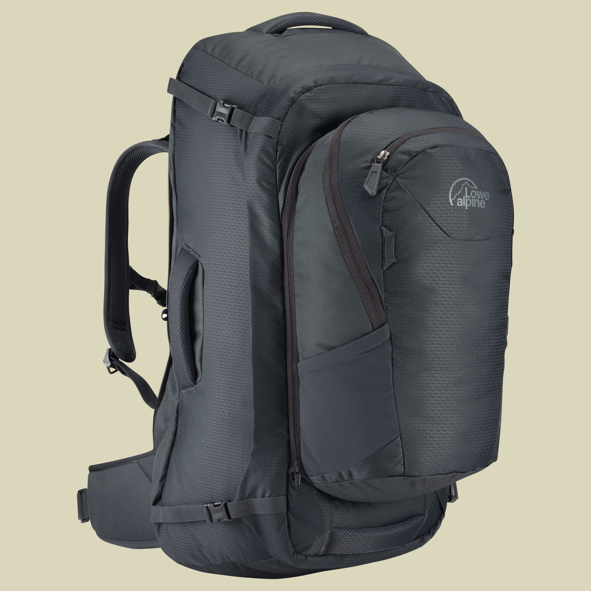 AT Voyager 55 +15 Volumen 55 L + 15 L Farbe anthracite AT Voyager 55 +15 Volumen 55 L + 15 L Farbe anthracite