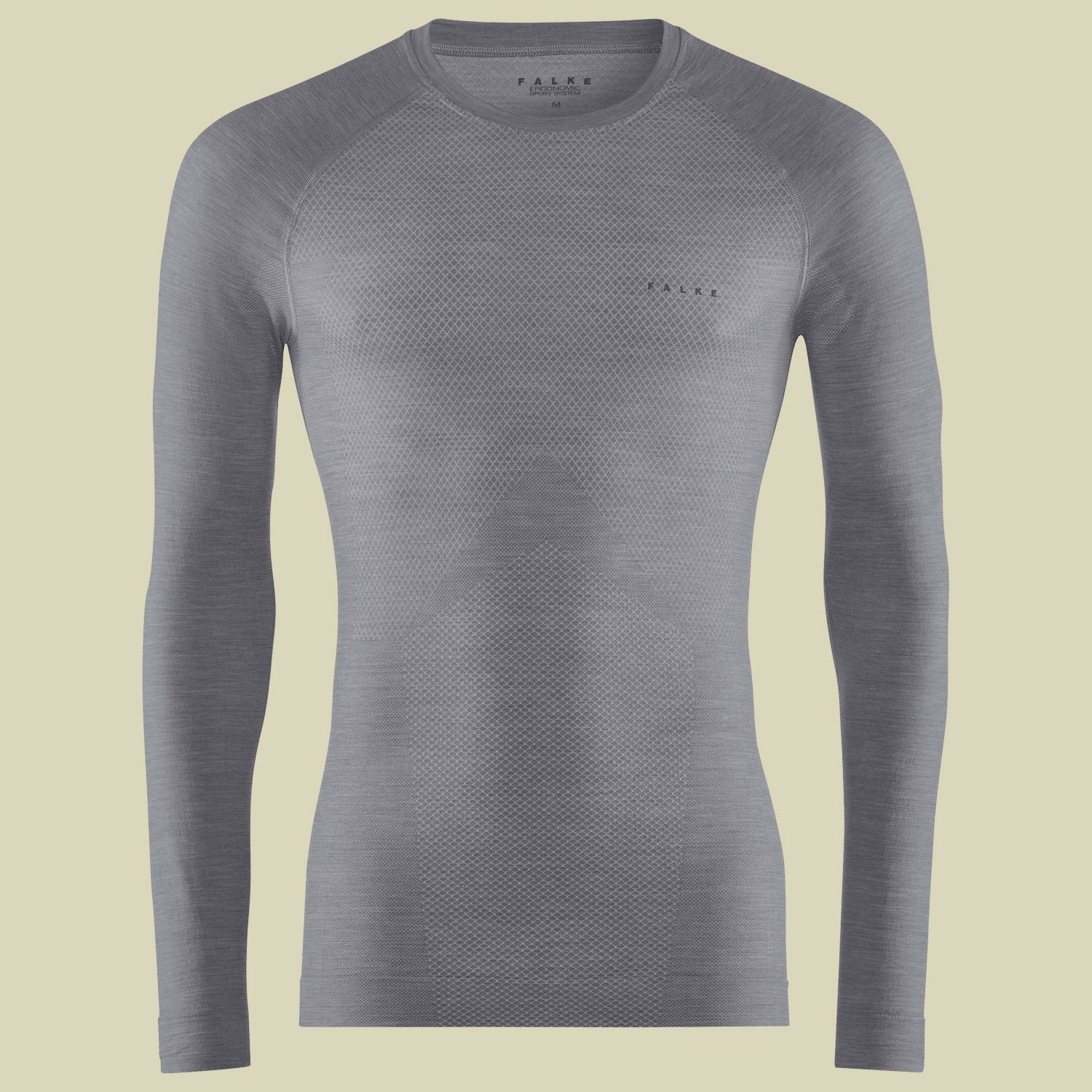 Wool-Tech Light LS Shirt Men Größe XL Farbe grey heather