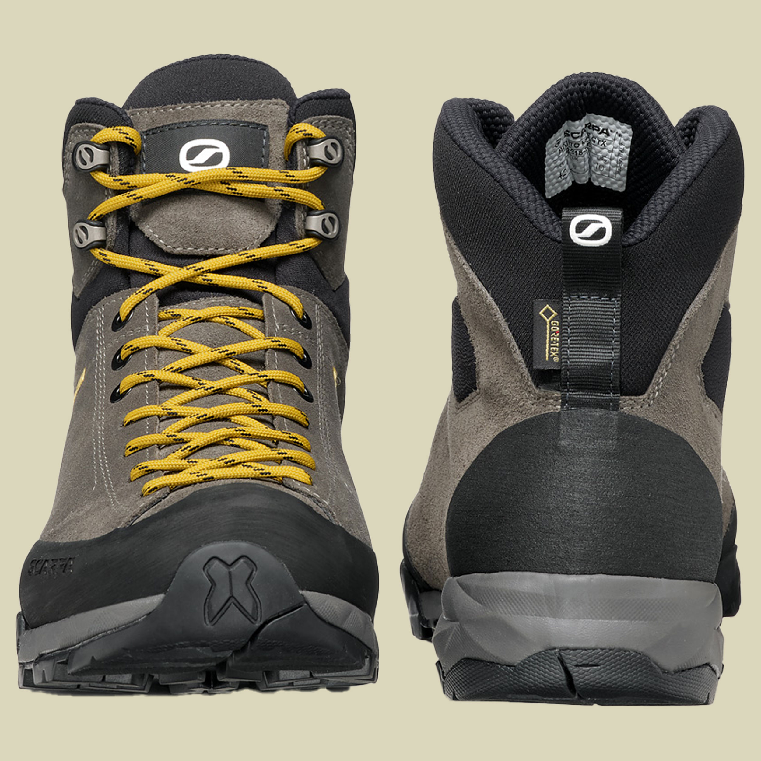 Mojito Hike GTX Wide Men Größe 42 Farbe titanium/mustard