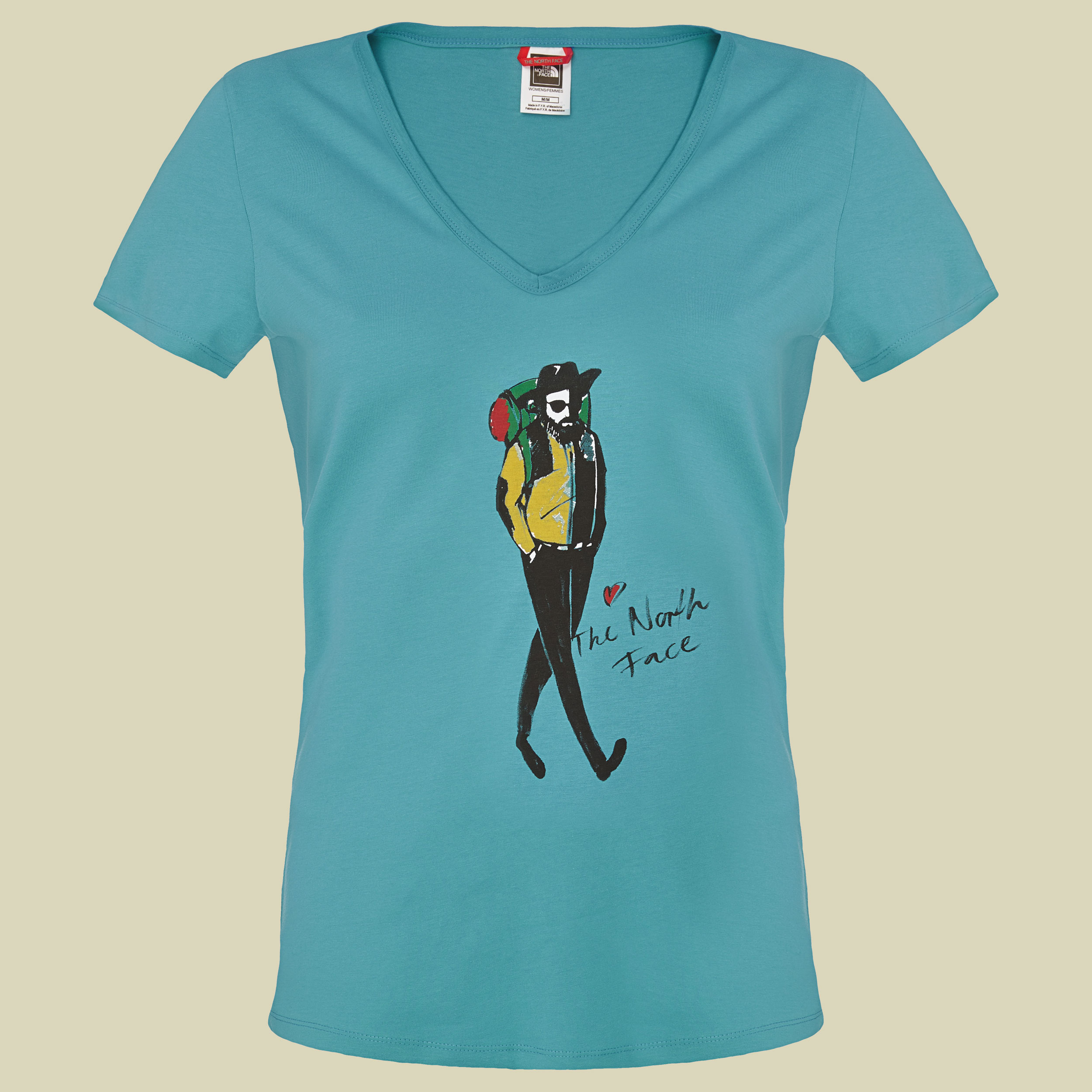S/S The Perfect Hiker Tee Women Größe S Farbe white