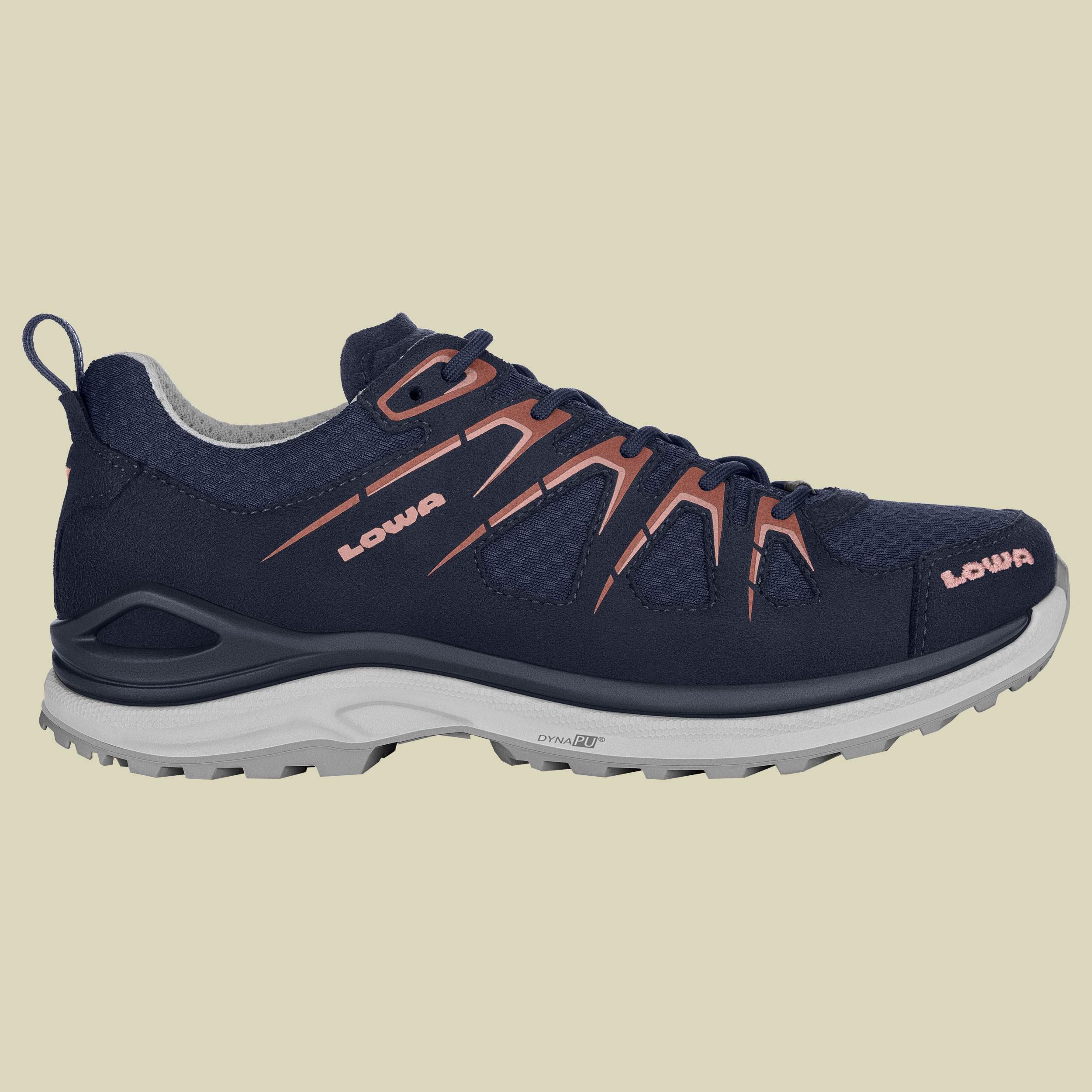 Innox Evo GTX Lo Women Größe UK 6,5 Farbe navy/rotholz