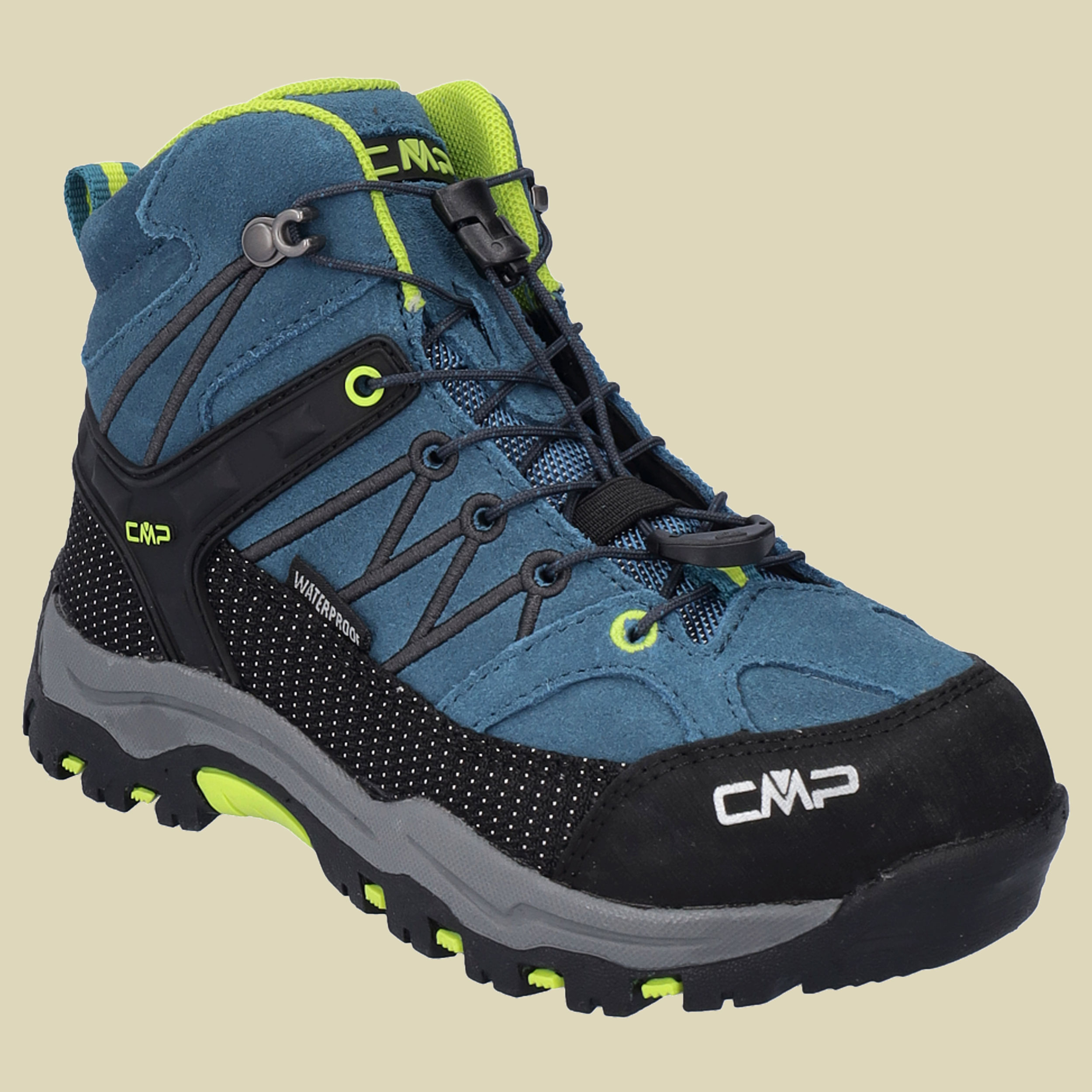 Kids Rigel Mid Trekking Shoe WP 3Q12944 Größe 35 Farbe 18MM deep lake