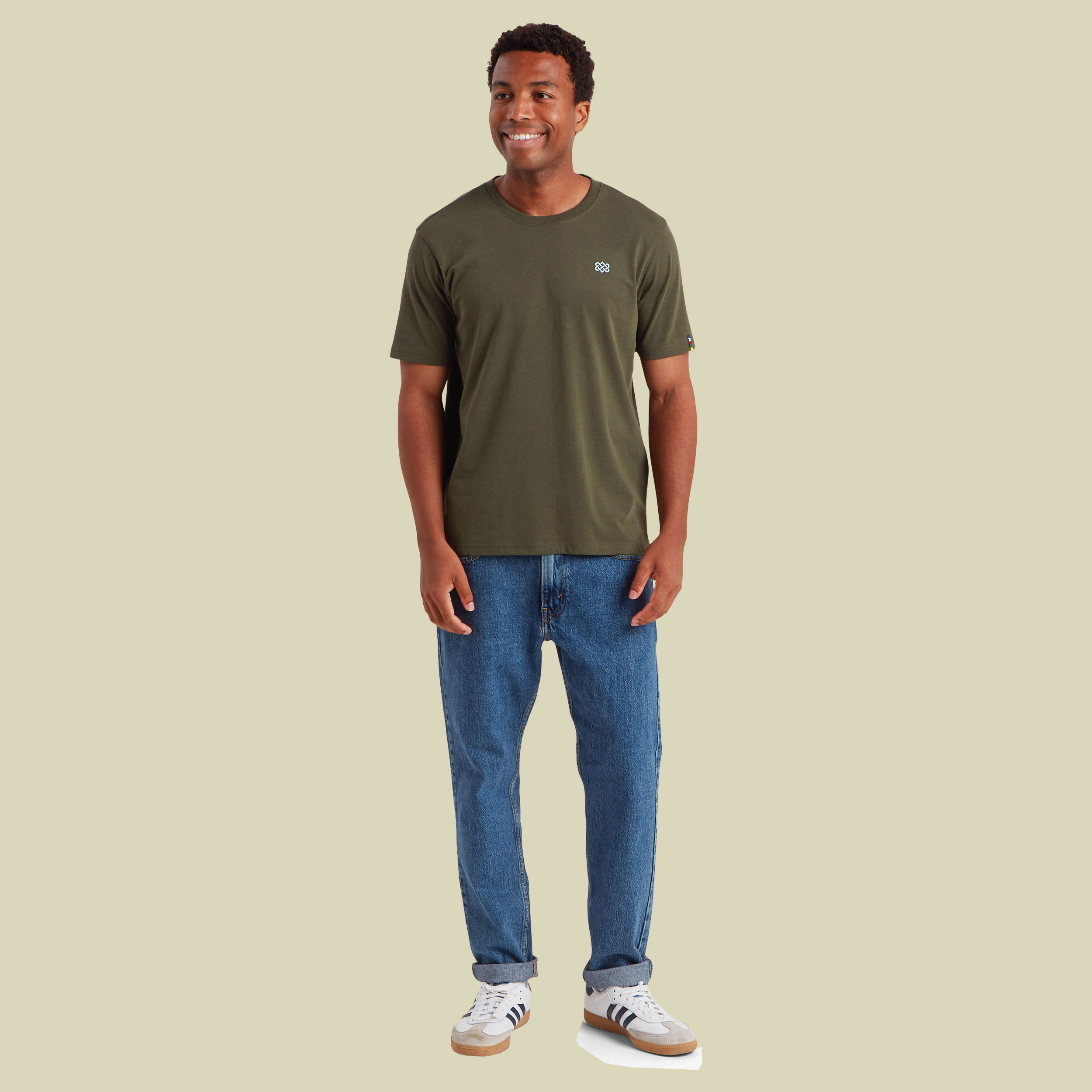 Jutnu Himalayan Tee Men XXL grün - Farbe evergreen