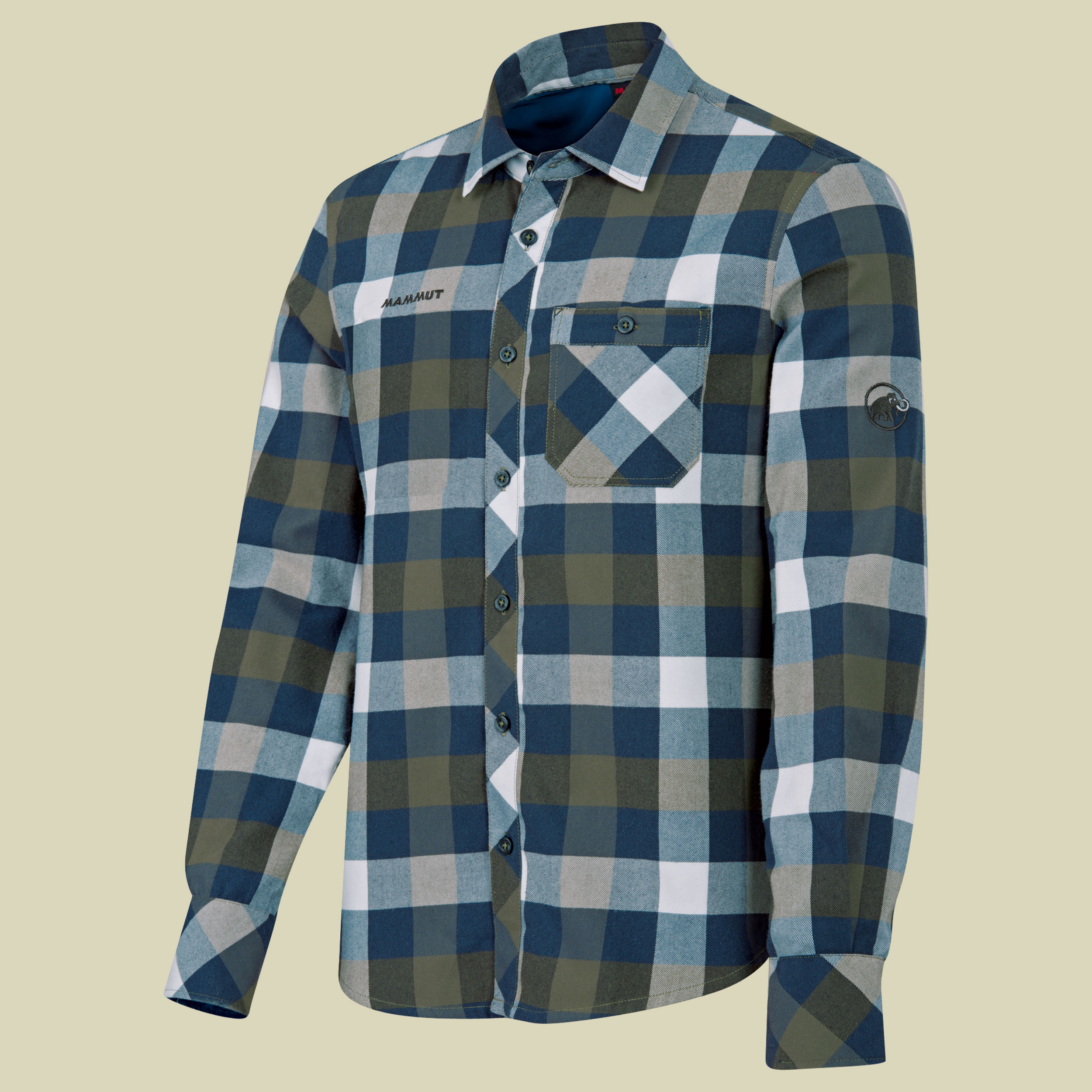 Belluno Winter Shirt Men Größe M Farbe artichoke-space