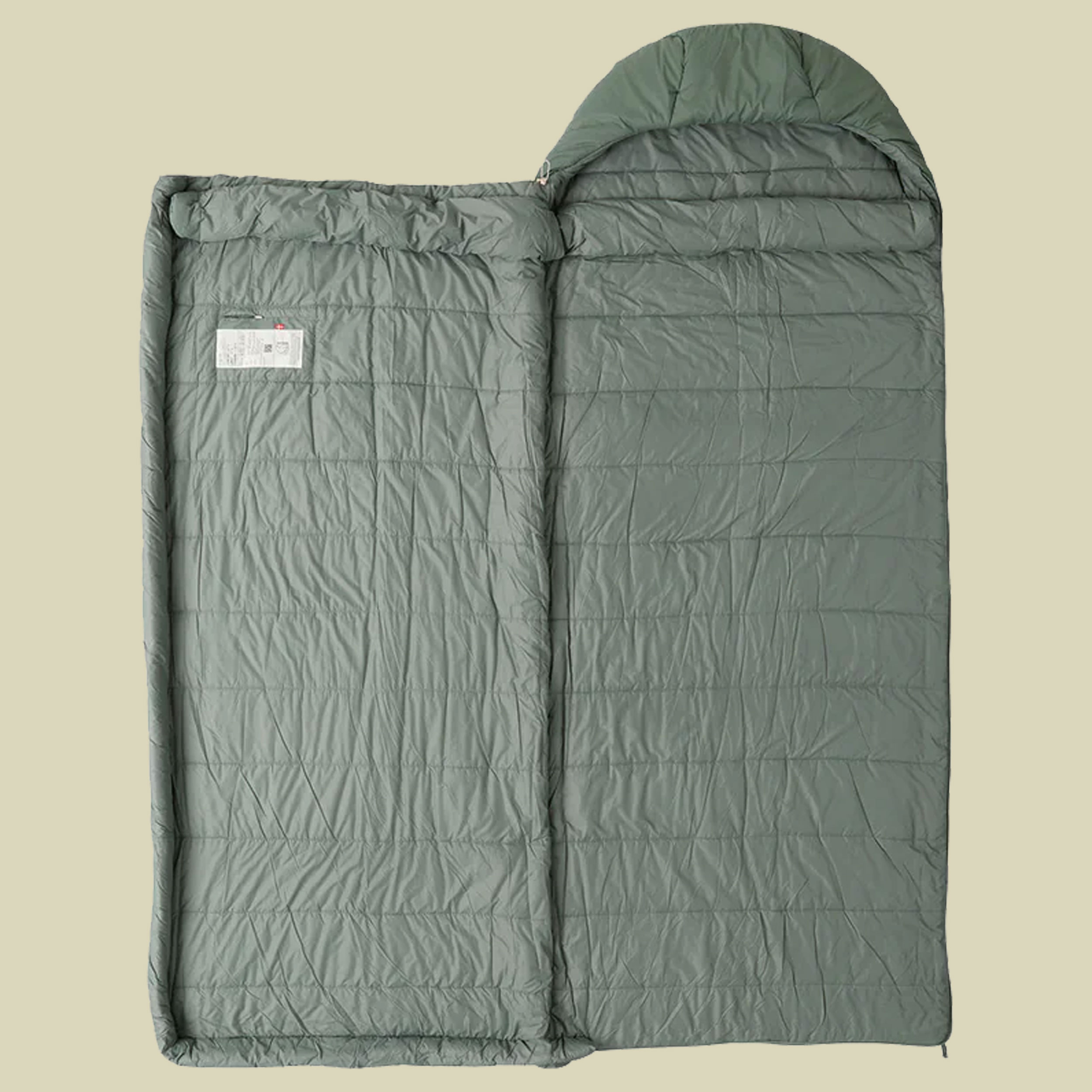 Frigg +0° Blanket Sleeping Bag agave green links 220 cm (XL)