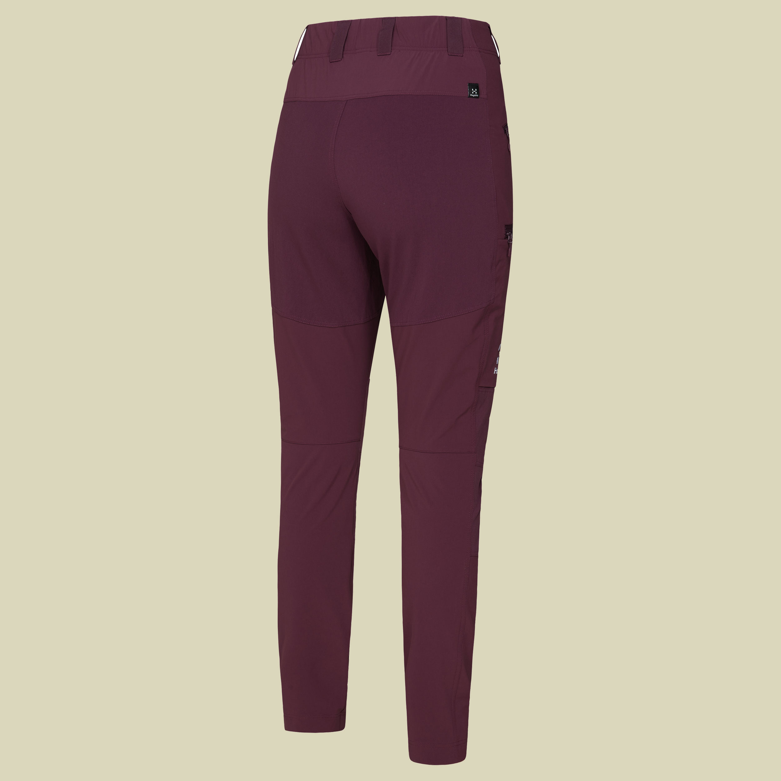 Mid Slim Pant Women Größe 42 Farbe aubergine