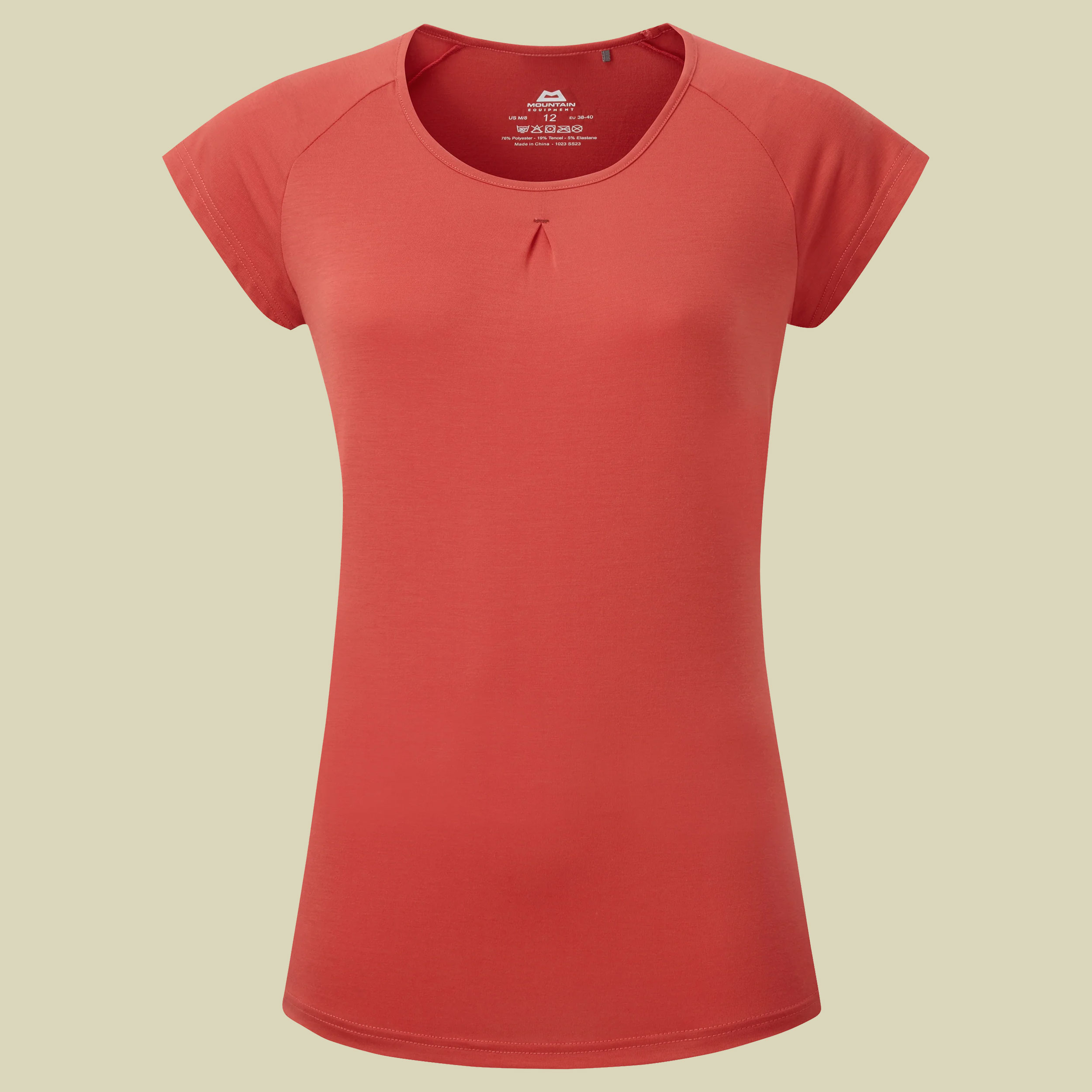 Equinox Tee Women S/10 orange - rosewood