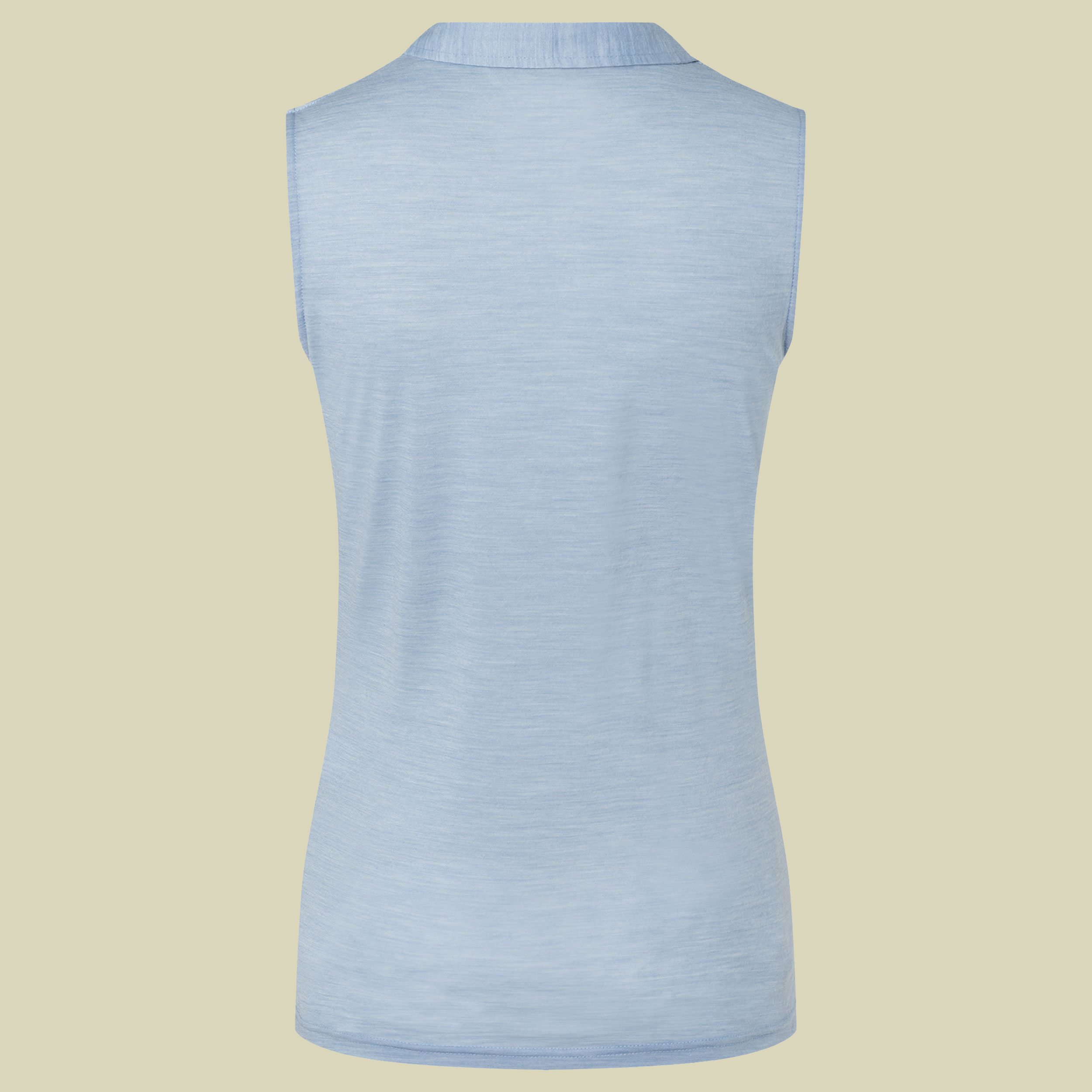 Sleeveless Polo Women Größe XL Farbe skyway melange