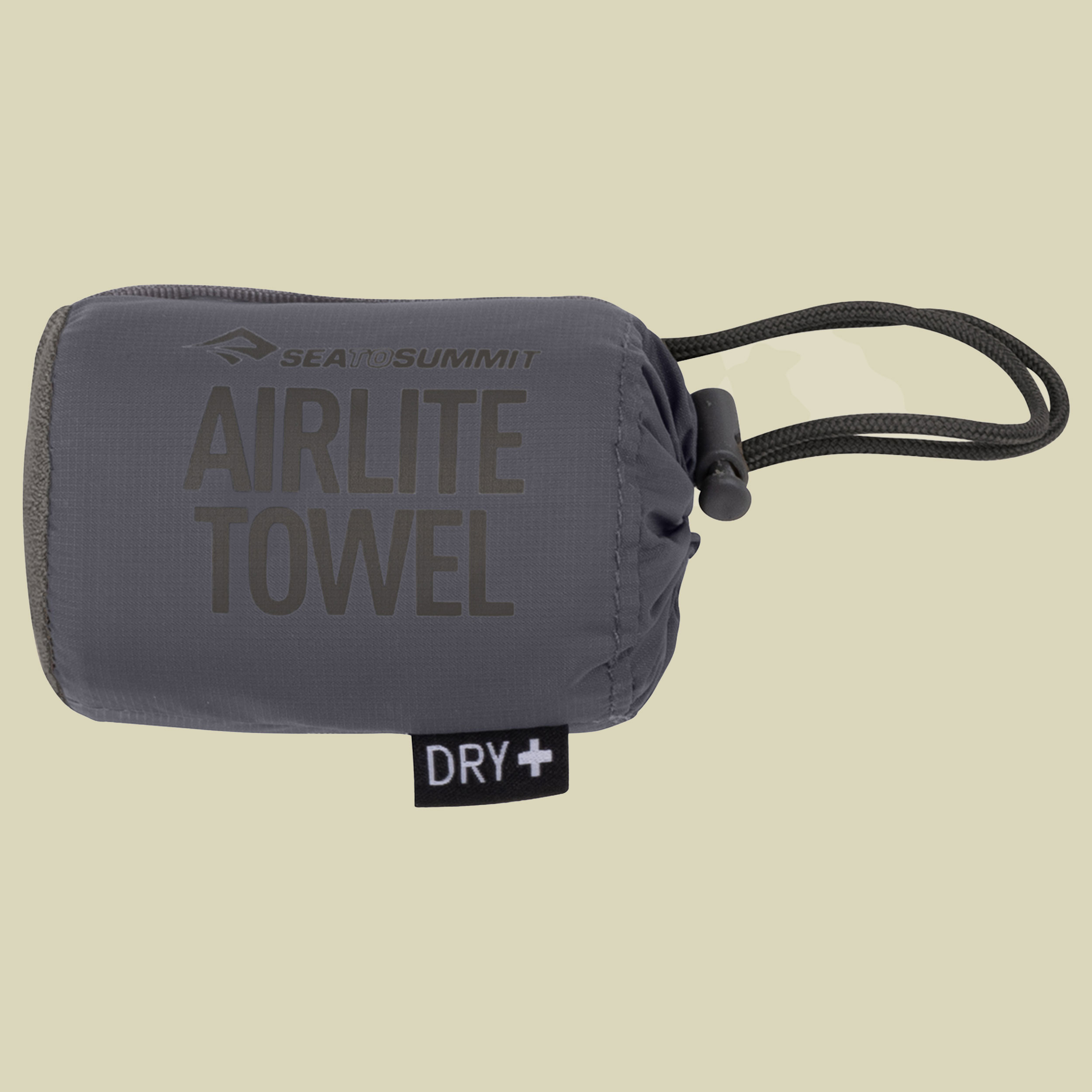 Airlite Towel schwarz small - Farbe beluga