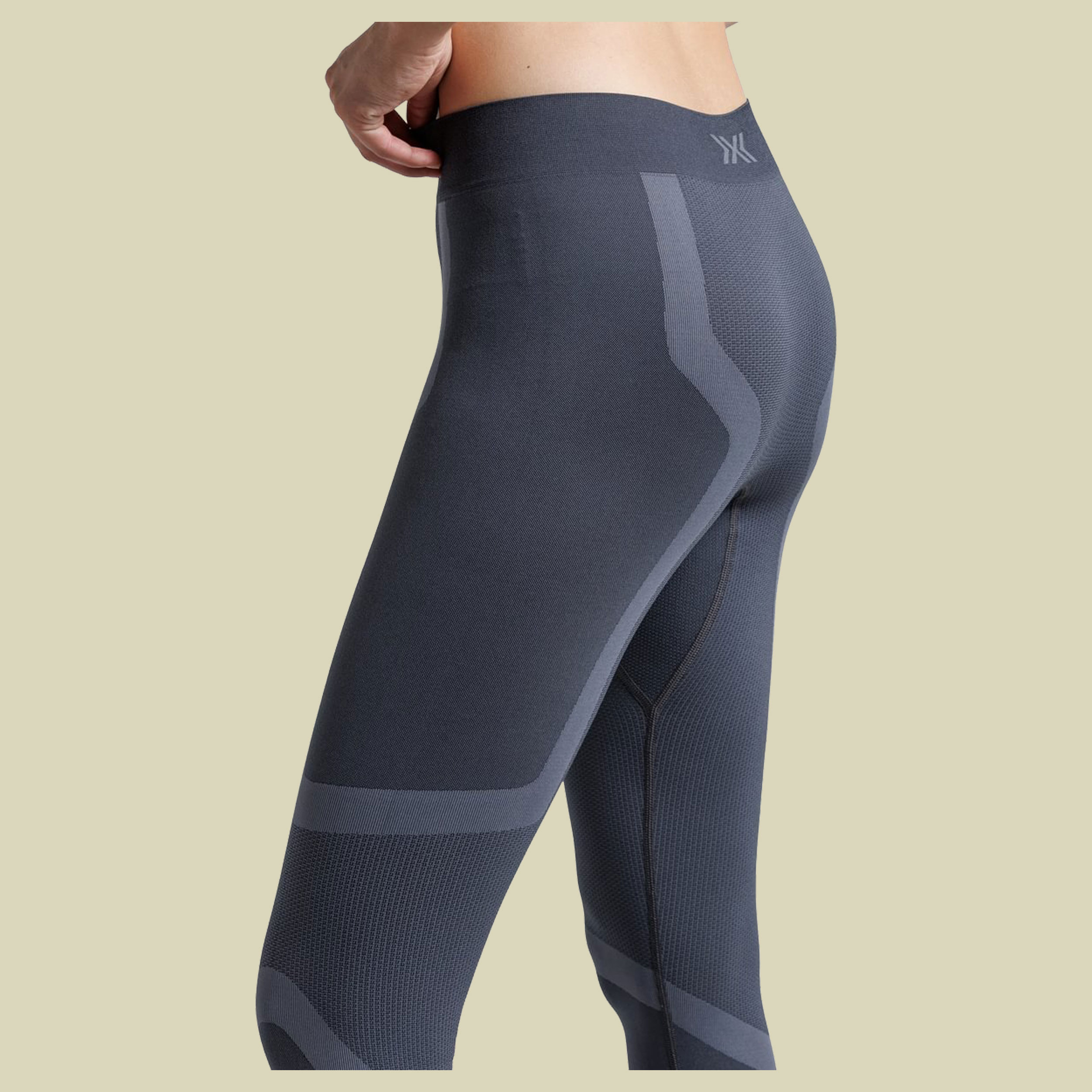 X-Bionic X-Ential Long Tights Women XL grau - anthracite