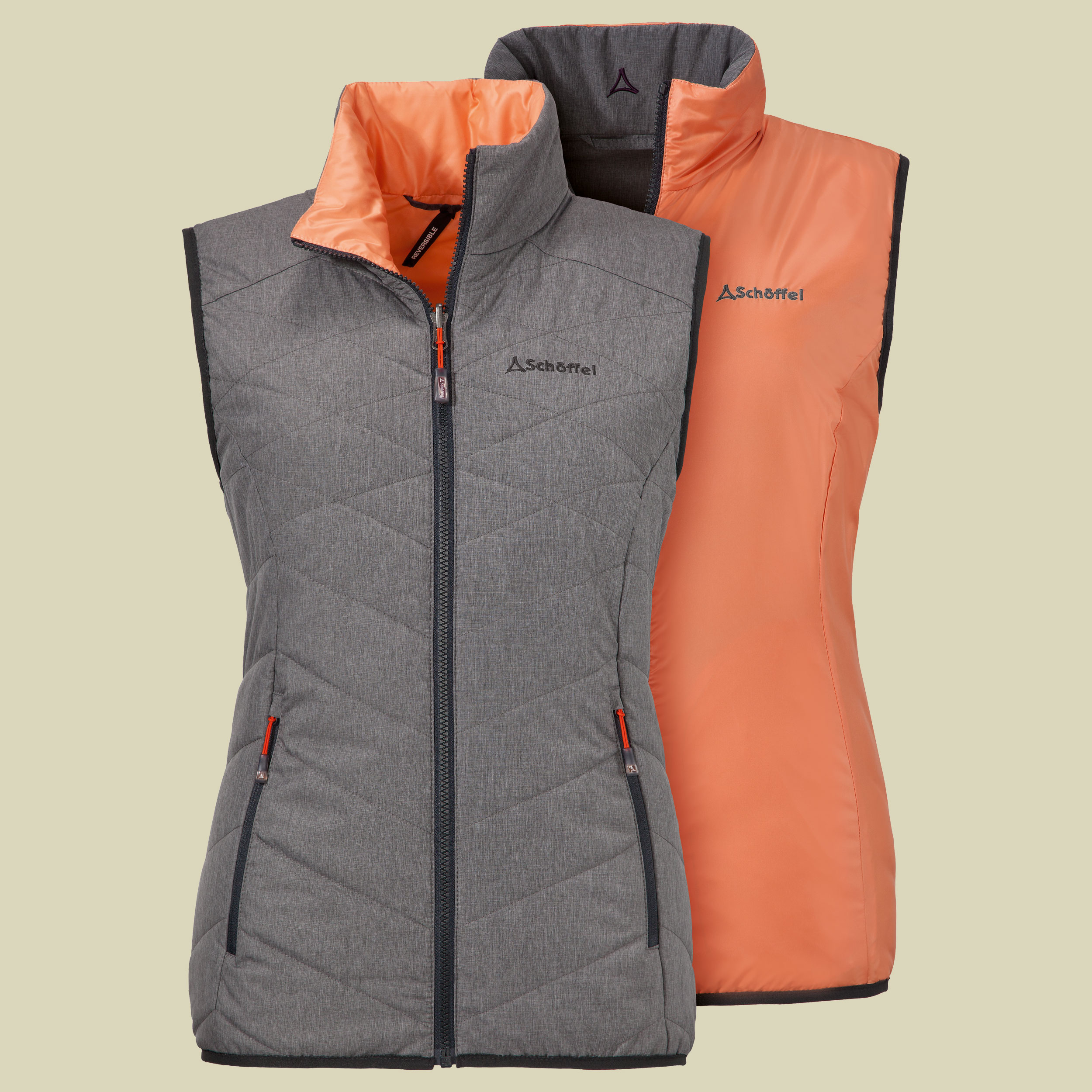 Ventloft Vest Kananaski Women Größe 36 Farbe mittelgrau melange