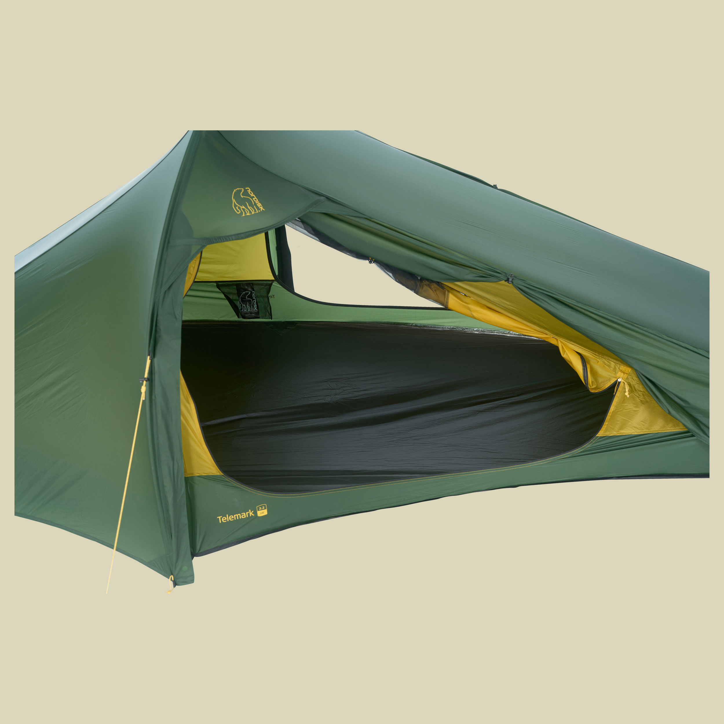 Telemark 2.2 LW (2.0) Tent black forest green