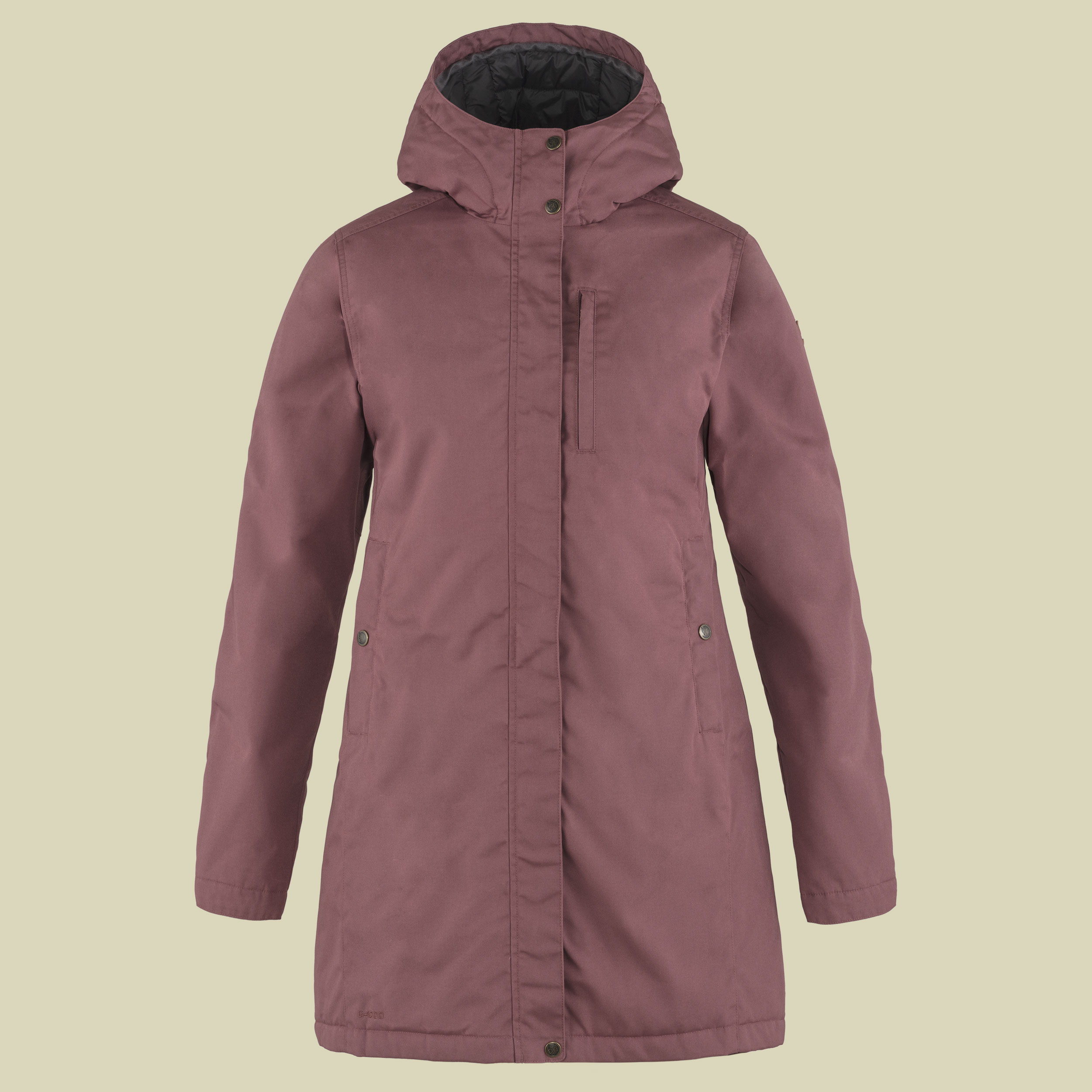 Kiruna Padded Parka Women Größe S Farbe mesa purple