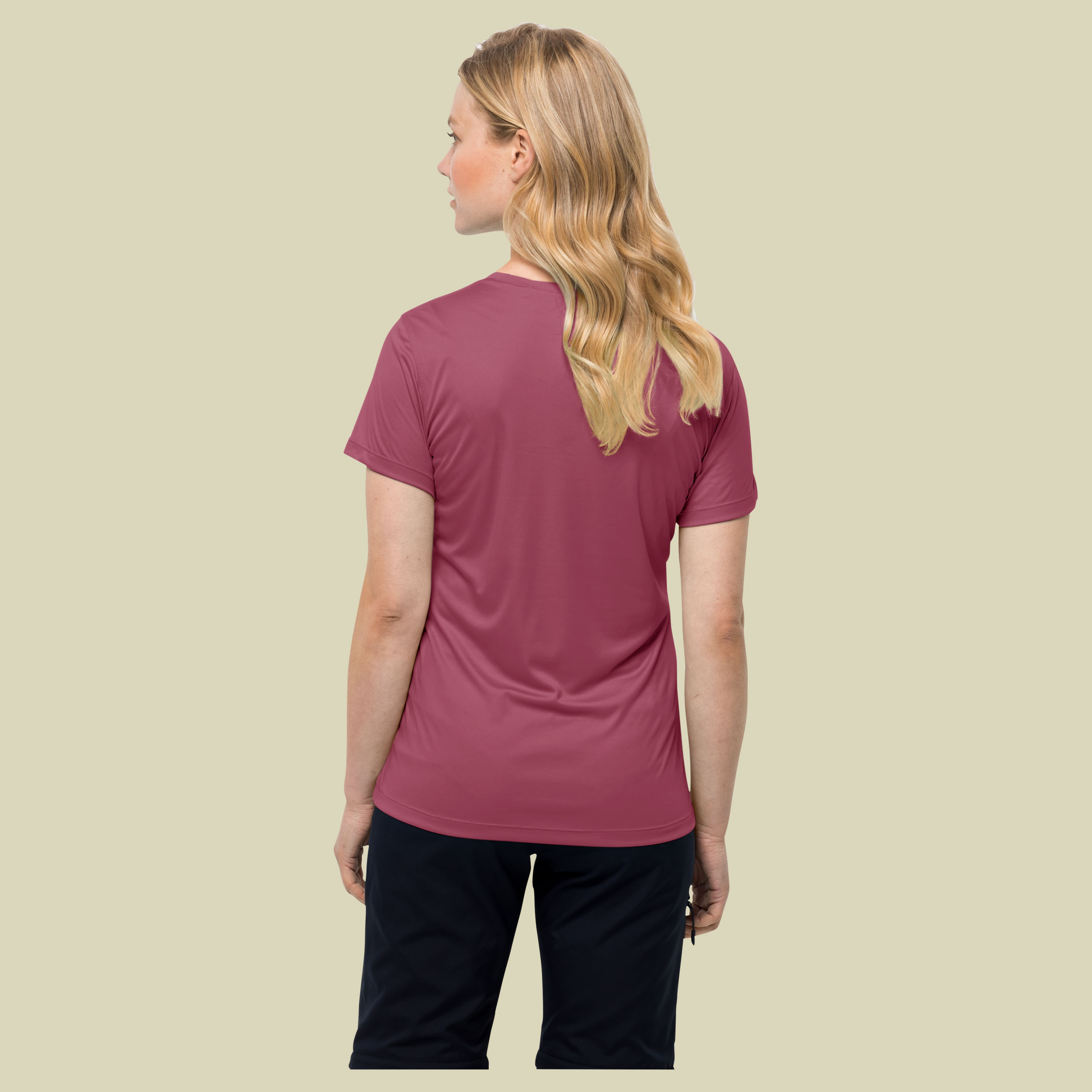 Tech T Women Größe XXL Farbe sangria red